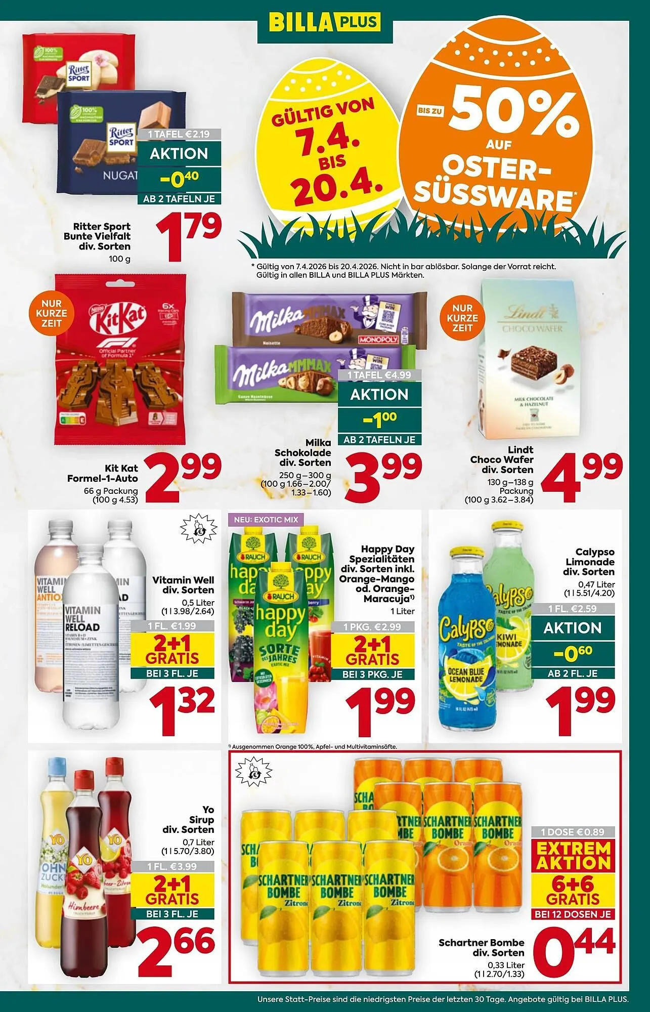 Billa Flugblatt von 7. April bis 15. April 2026 - Flugblätt seite  13