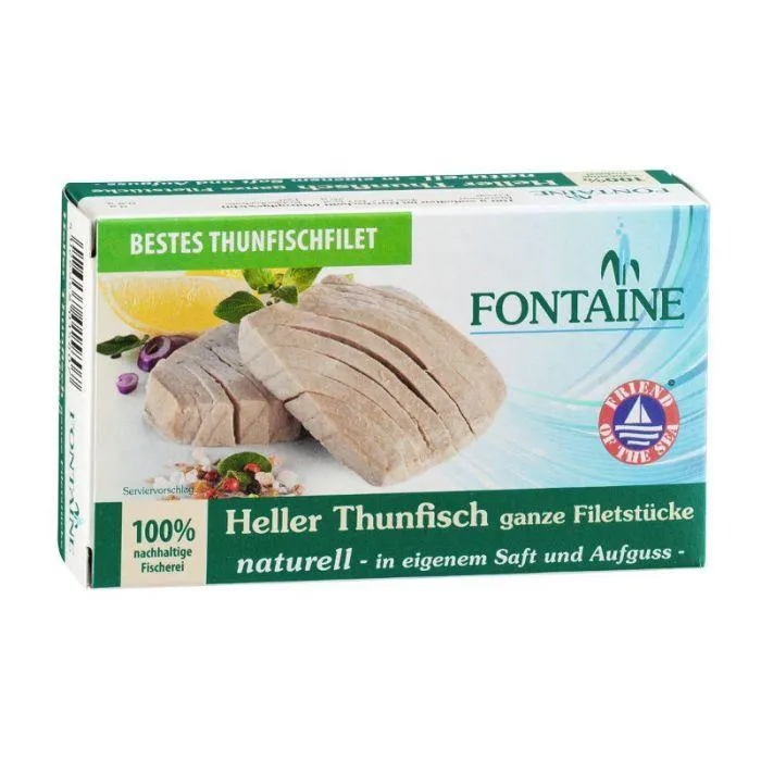 Fontaine Heller Thunfisch naturell 120g