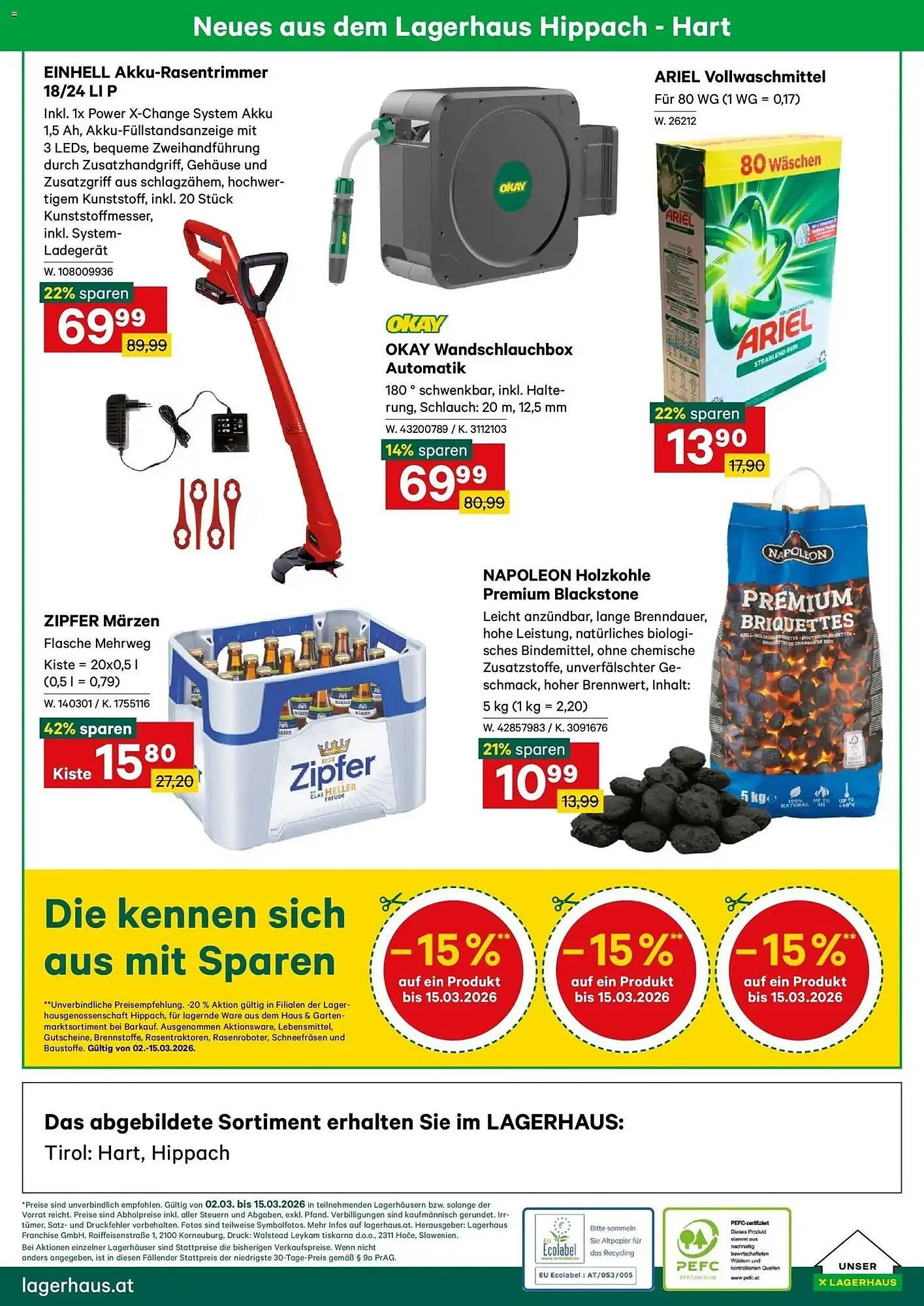 Lagerhaus Flugblatt von 1. März bis 15. März 2026 - Flugblätt seite  6
