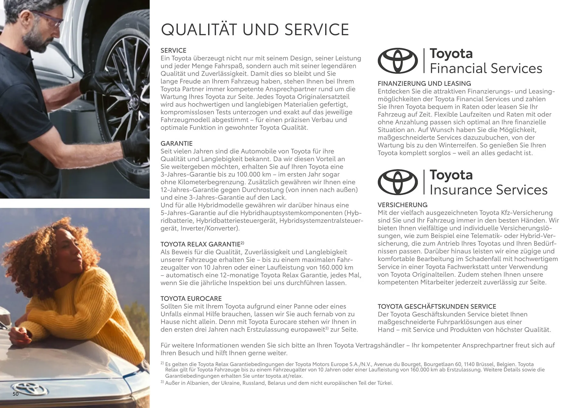 Toyota Flugblatt von 1. April bis 20. Oktober 2026 - Flugblätt seite  50