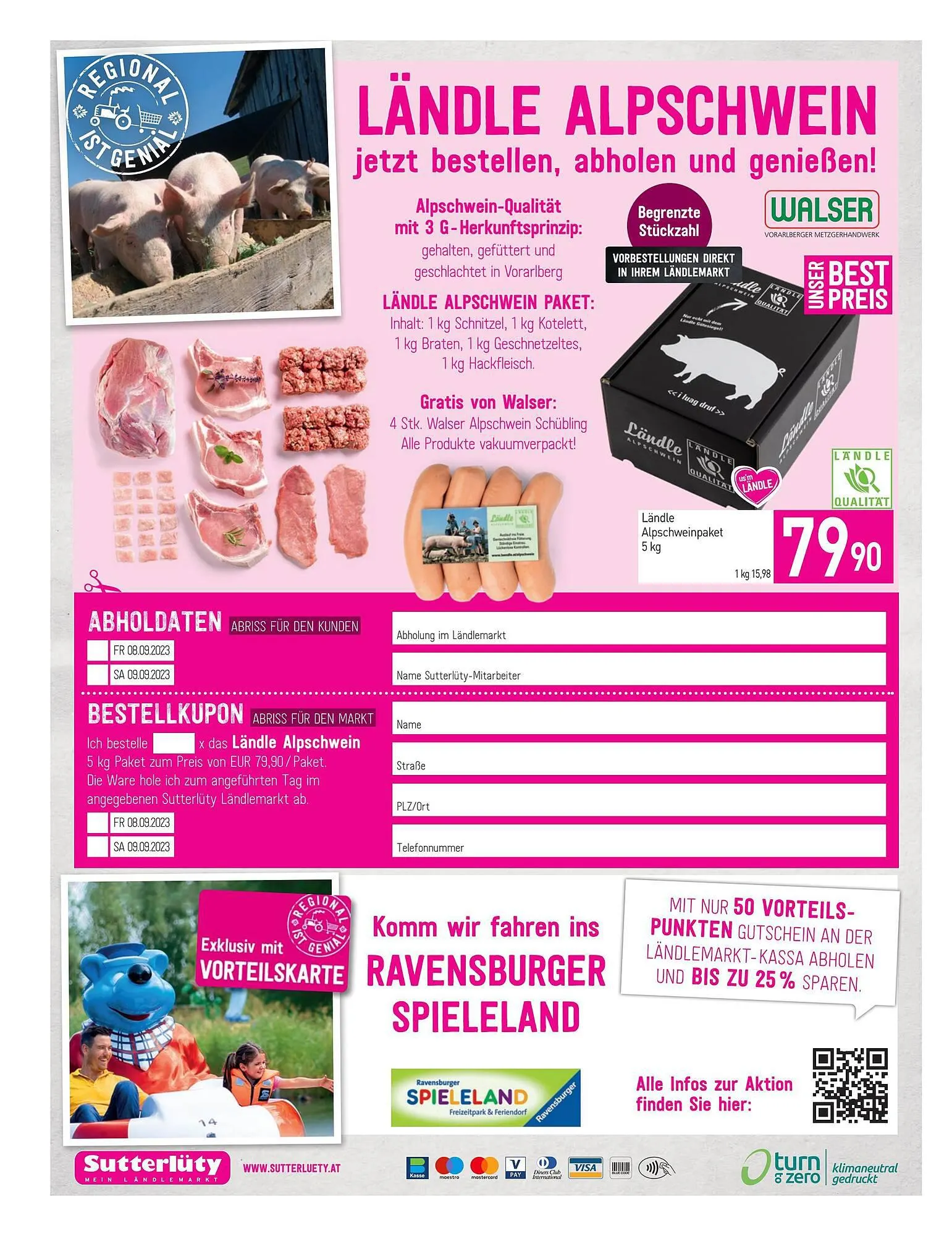 Sutterlüty Flugblatt von 31. August bis 6. September 2023 - Flugblätt seite  20