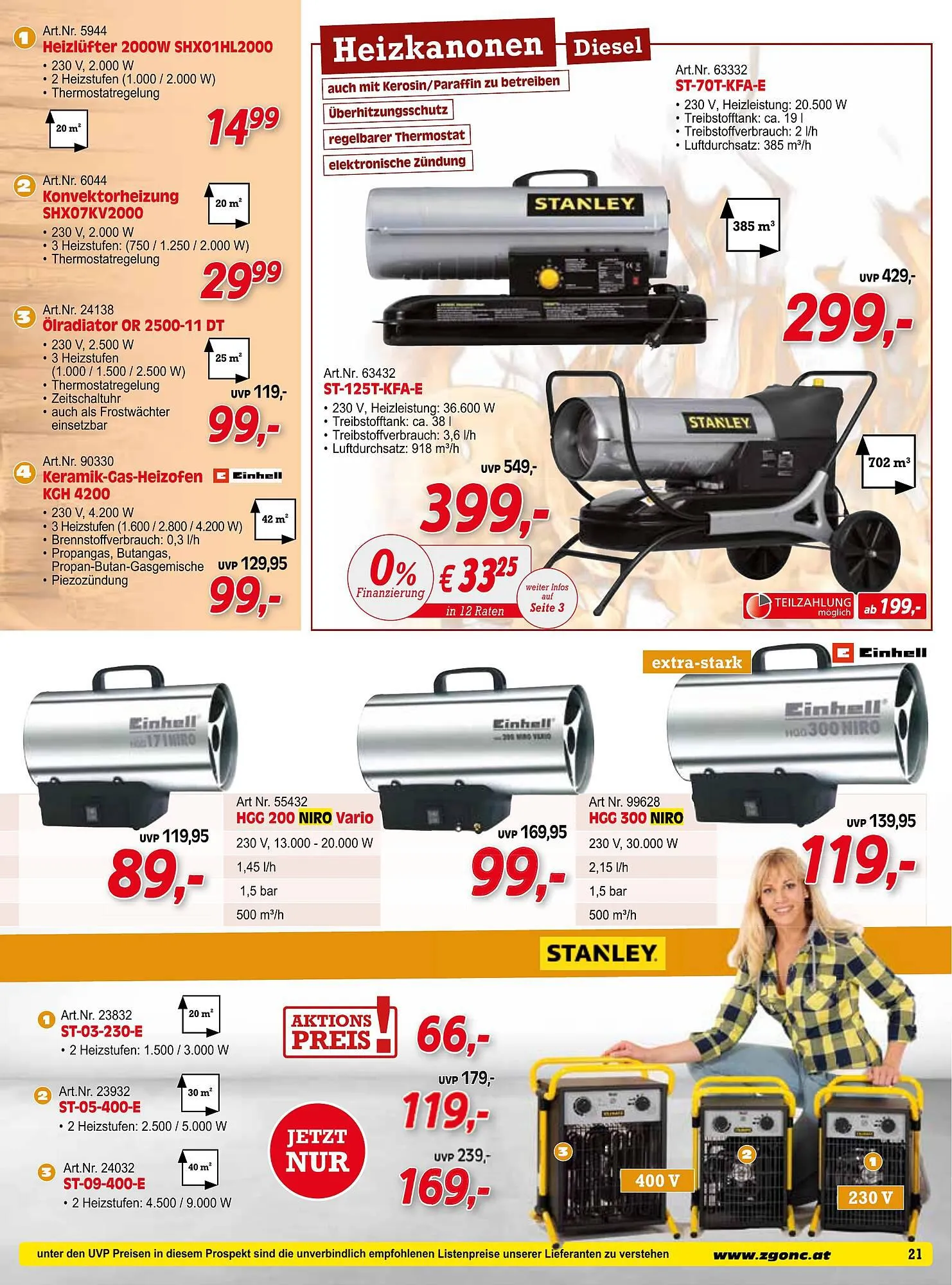 Zgonc Flugblatt von 1. Dezember bis 31. Dezember 2023 - Flugblätt seite 21