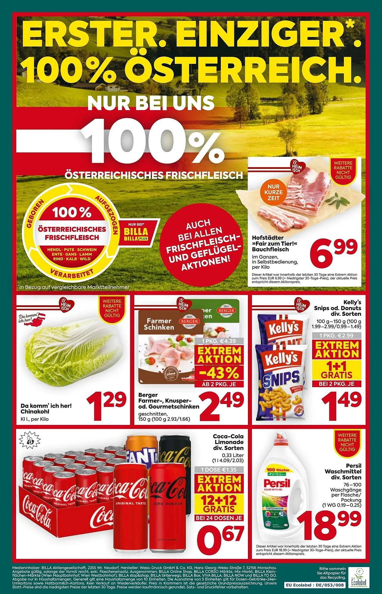 Billa Flugblatt von 5. Februar bis 11. Februar 2026 - Flugblätt seite  16