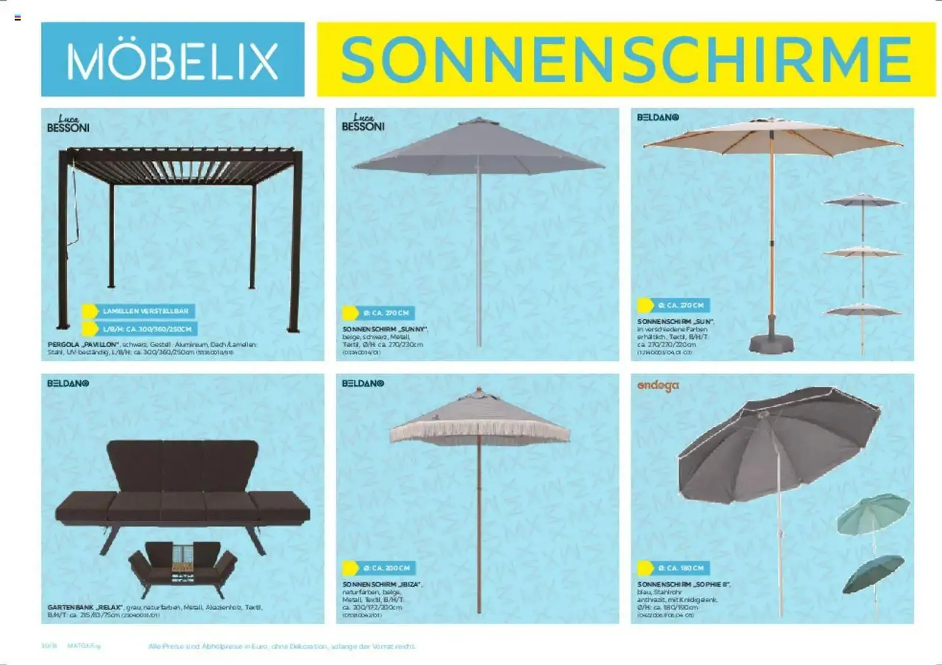 Möbelix Flugblatt von 10. März bis 25. Dezember 2025 - Flugblätt seite  30