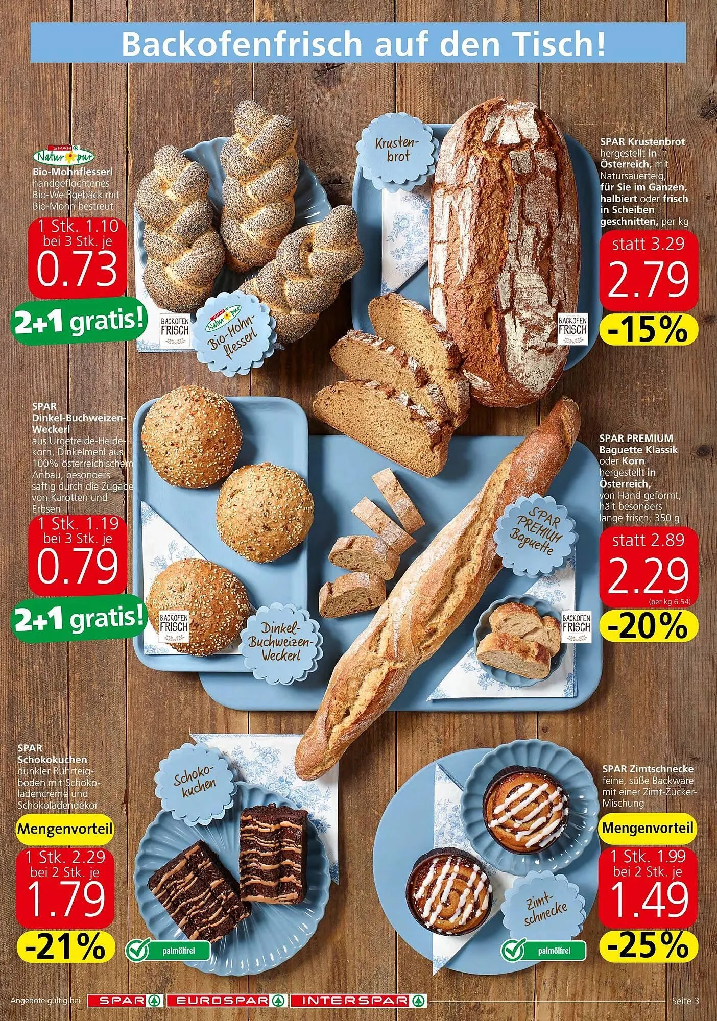 Spar Flugblatt von 17. April bis 30. April 2024 - Flugblätt seite 3