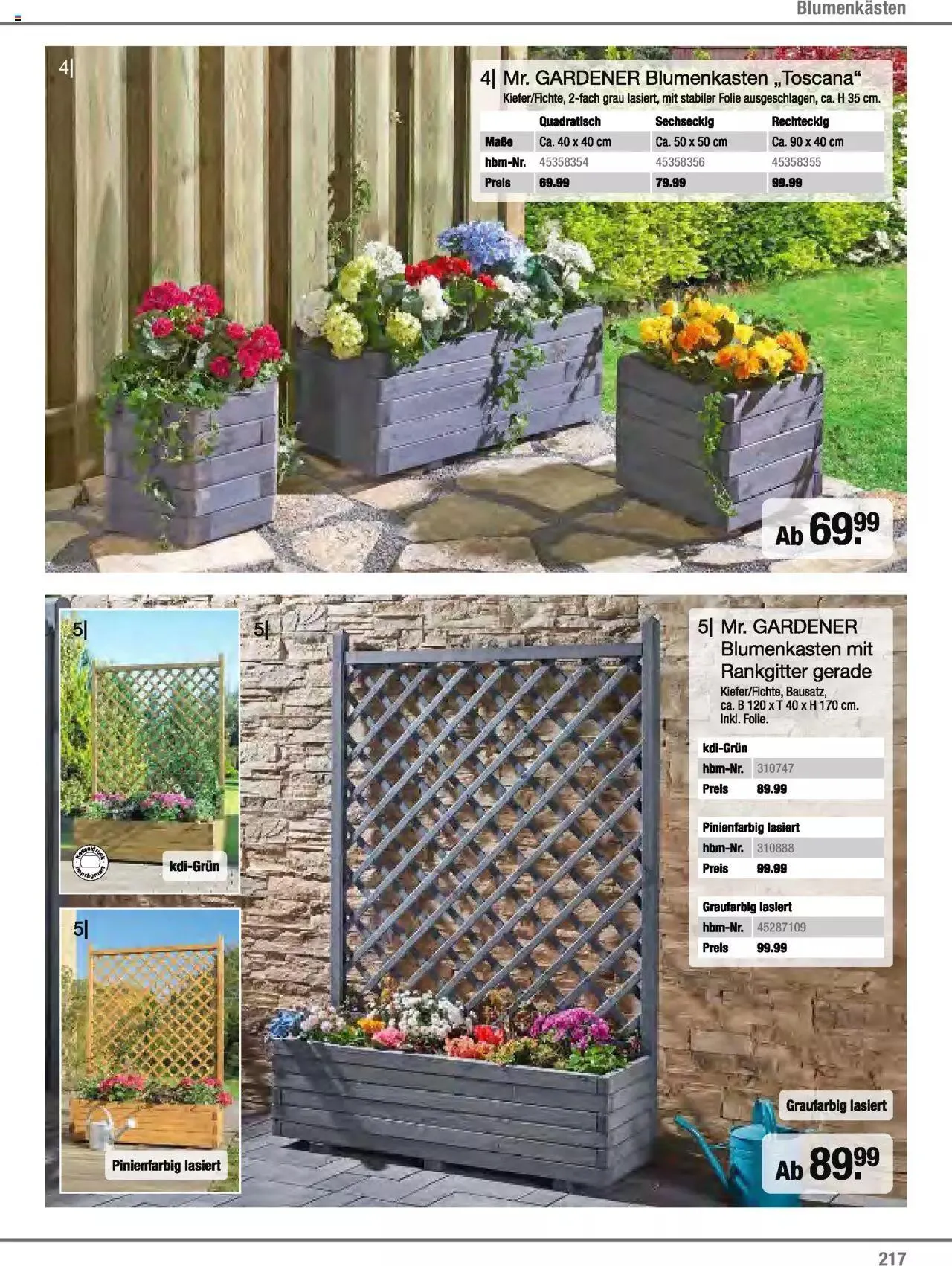 Hagebau Gartenjahr 2023 von 7. März bis 31. Dezember 2023 - Flugblätt seite  217