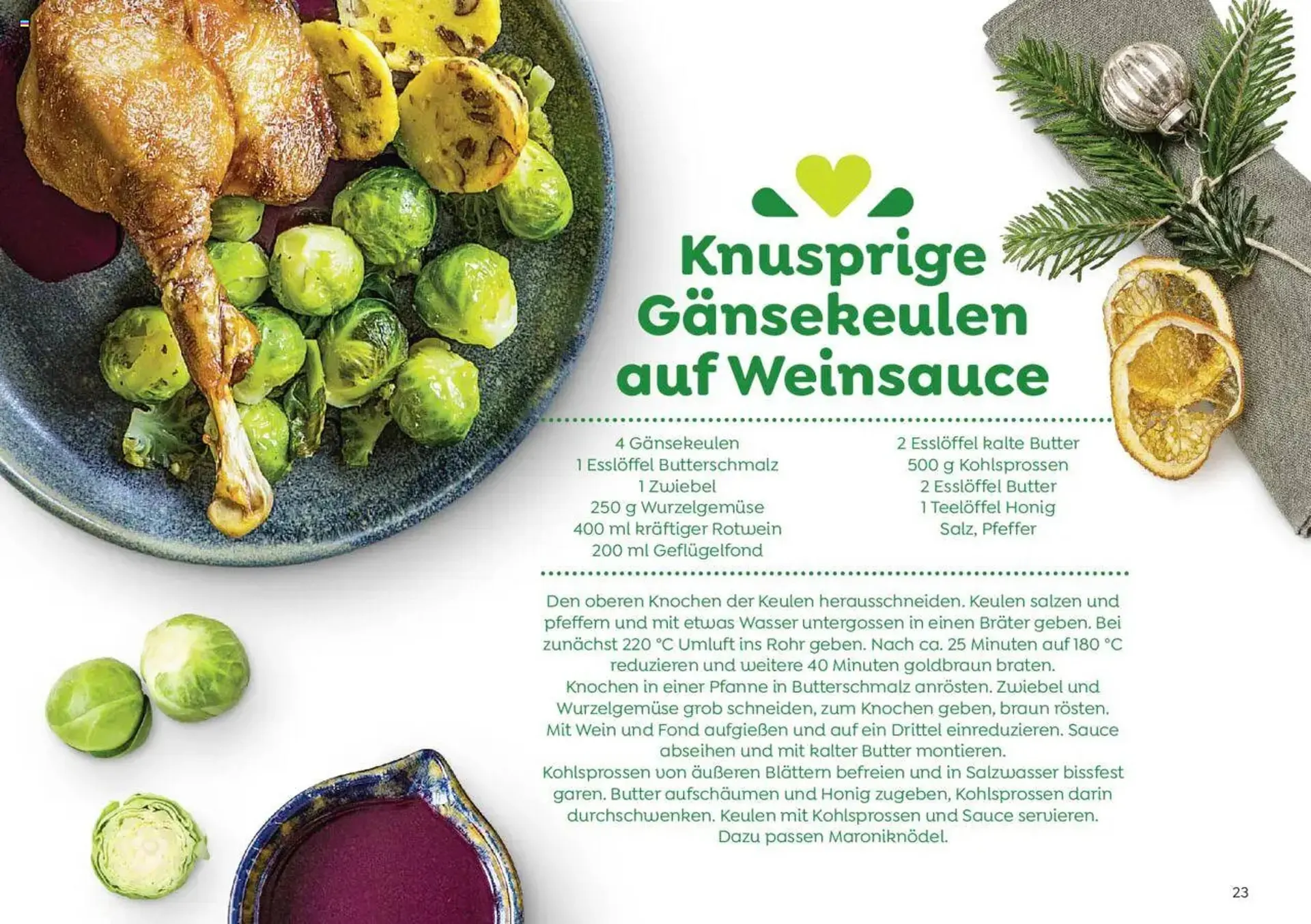 ADEG Flugblatt von 25. November bis 7. Dezember 2024 - Flugblätt seite 23