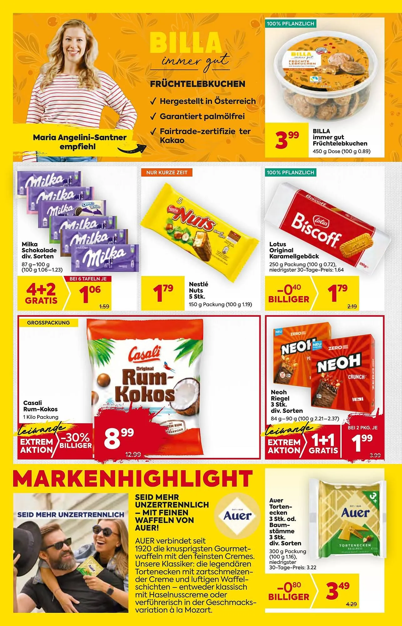 Billa Corso Flugblatt von 26. September bis 2. Oktober 2024 - Flugblätt seite  10