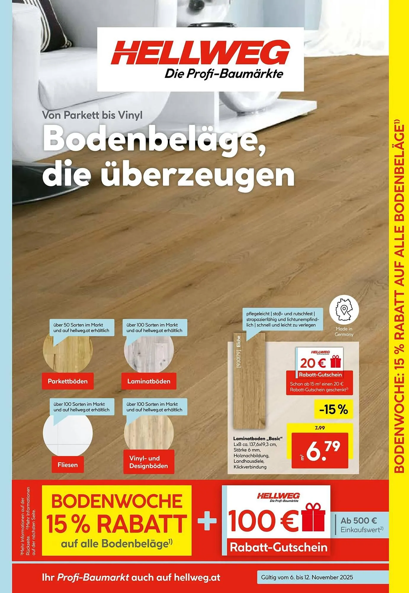 Hellweg Prospekt von 6. November bis 12. November 2025 - Flugblätt seite 9