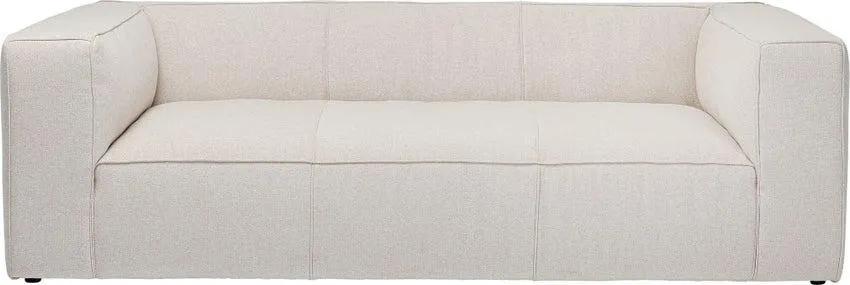 Sofa Cubetto 3-Sitzer Creme 220cm