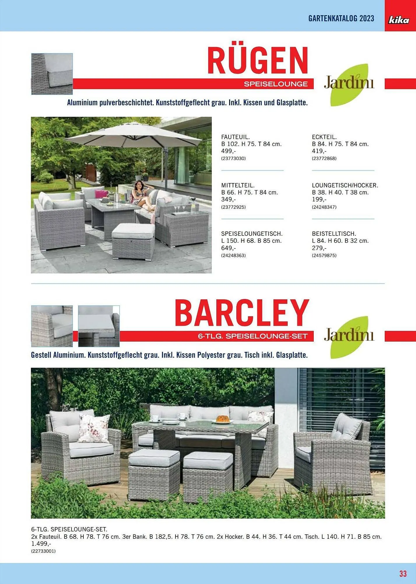 kika Flugblatt von 3. Februar bis 31. August 2023 - Flugblätt seite 33