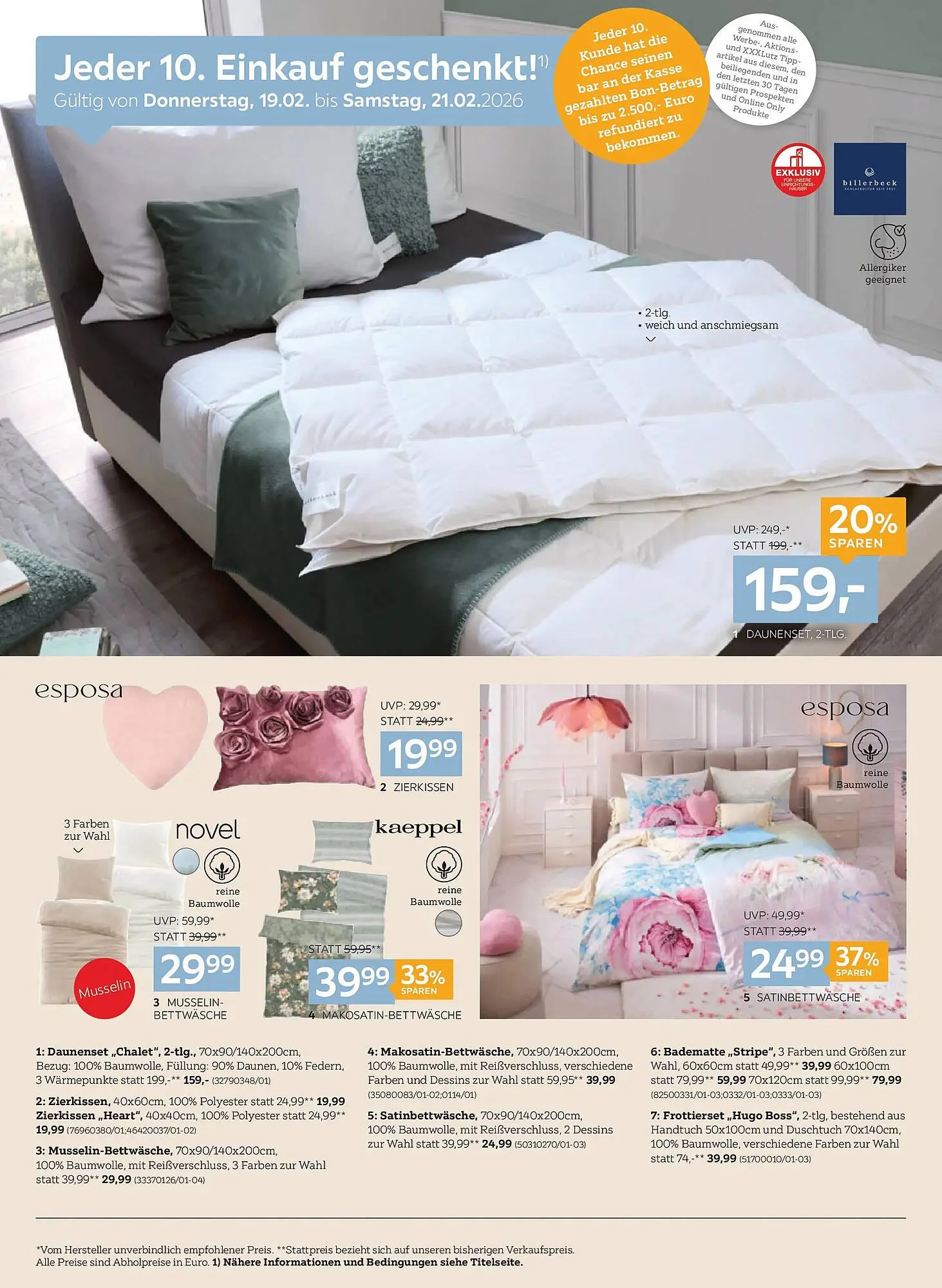 XXXLutz Prospekt von 18. Februar bis 3. März 2026 - Flugblätt seite  2