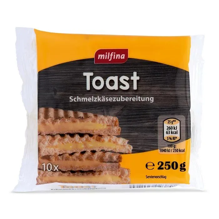 MILSANI Toastkäse in Scheiben