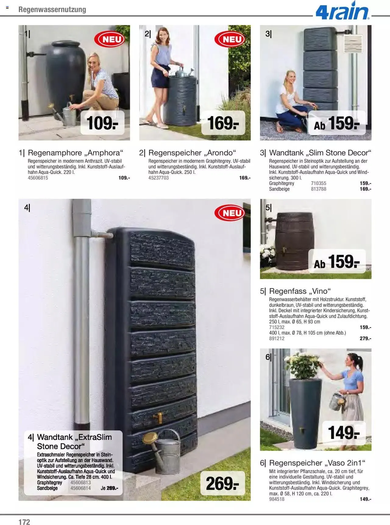 Hagebau Gartenjahr 2023 von 7. März bis 31. Dezember 2023 - Flugblätt seite  172