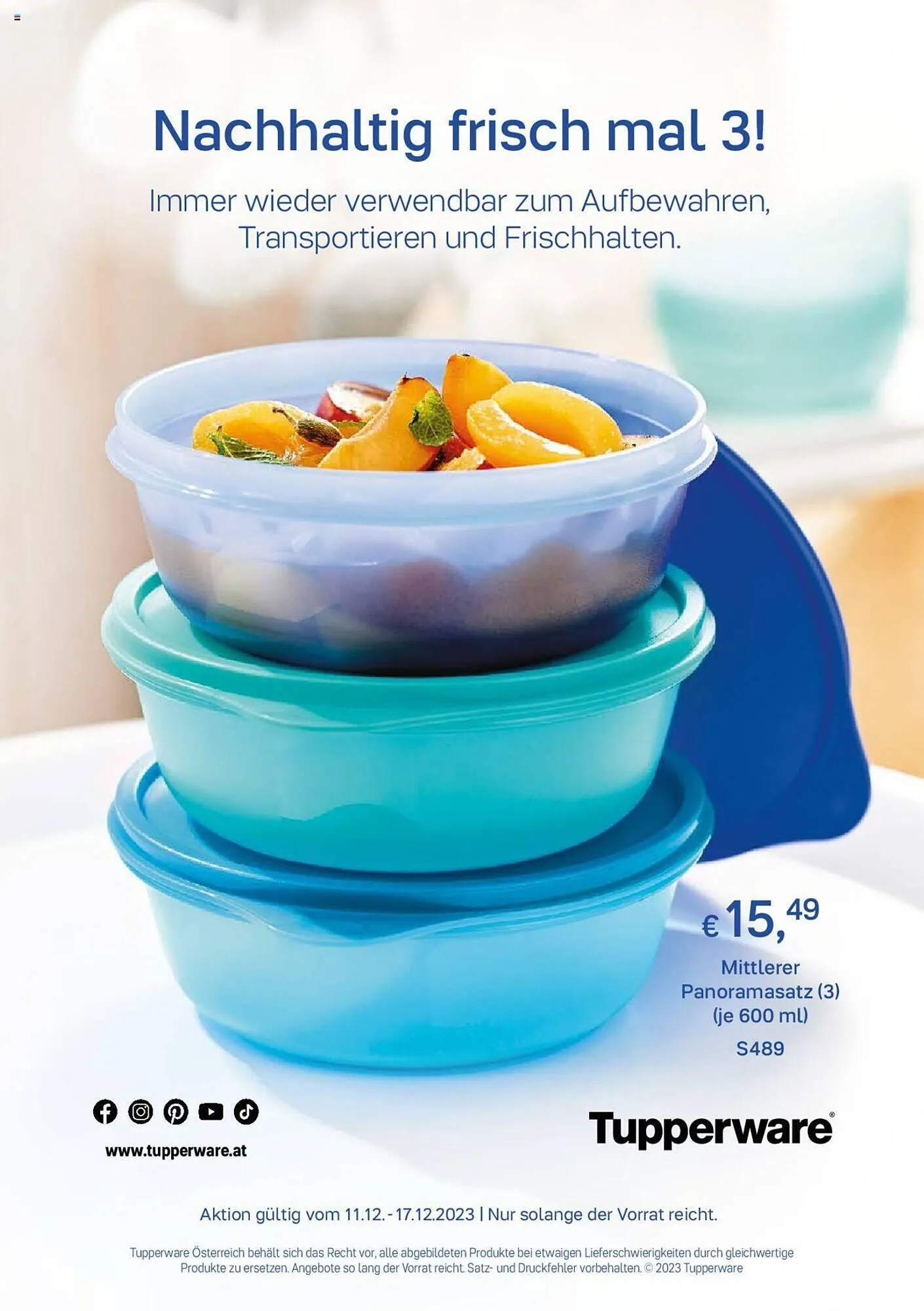 Tupperware Flugblatt - 1