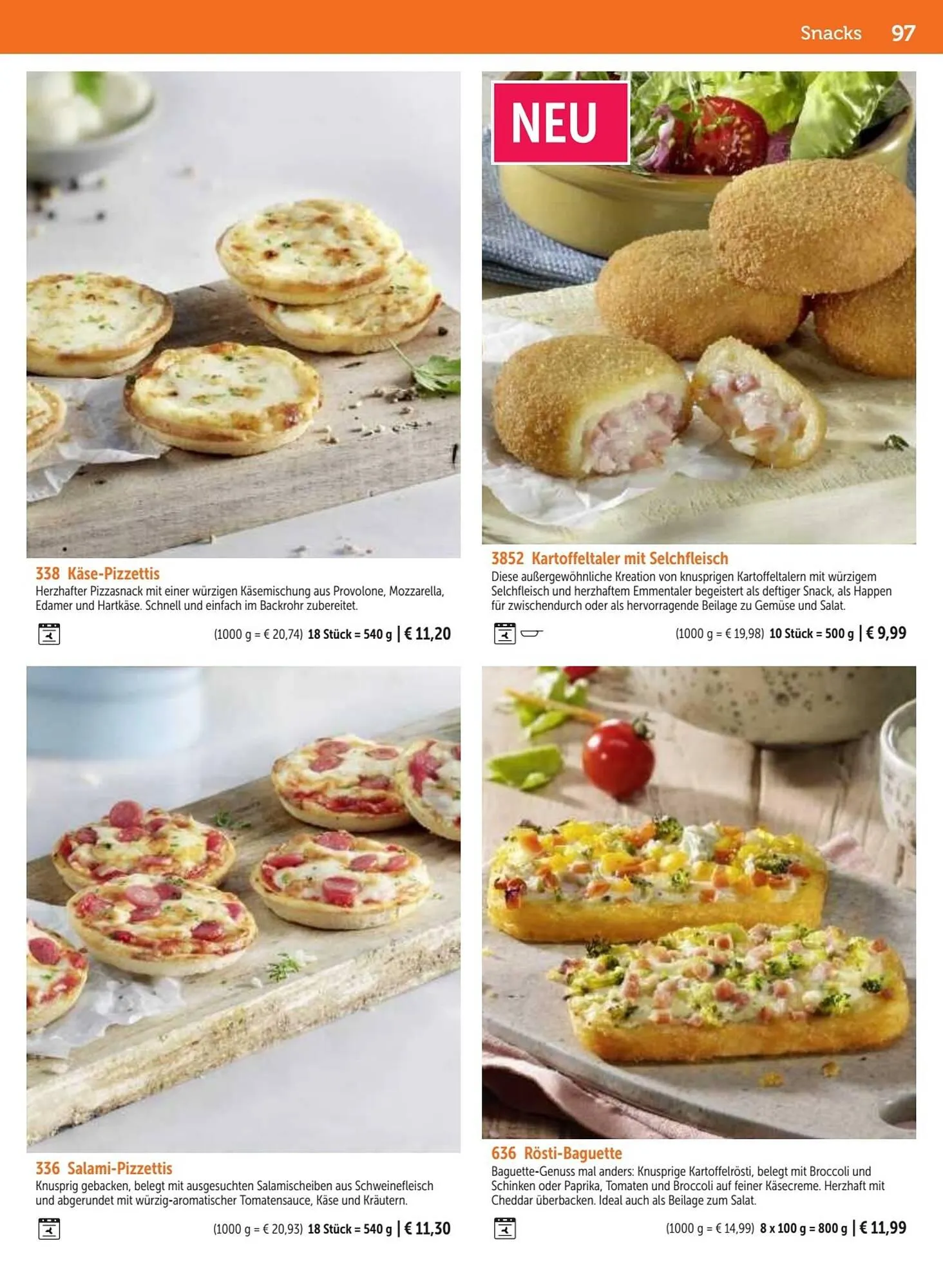 Bofrost Flugblatt von 25. September bis 29. Februar 2024 - Flugblätt seite 97