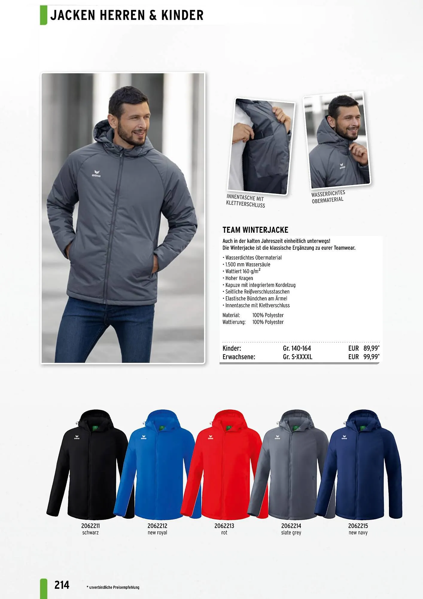 ERIMA Flugblatt von 2. Jänner bis 31. Dezember 2024 - Flugblätt seite  214