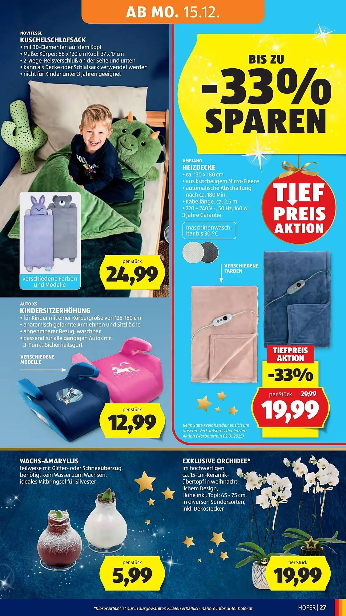 Hofer Flugblatt von 12. Dezember bis 18. Dezember 2025 - Flugblätt seite  39