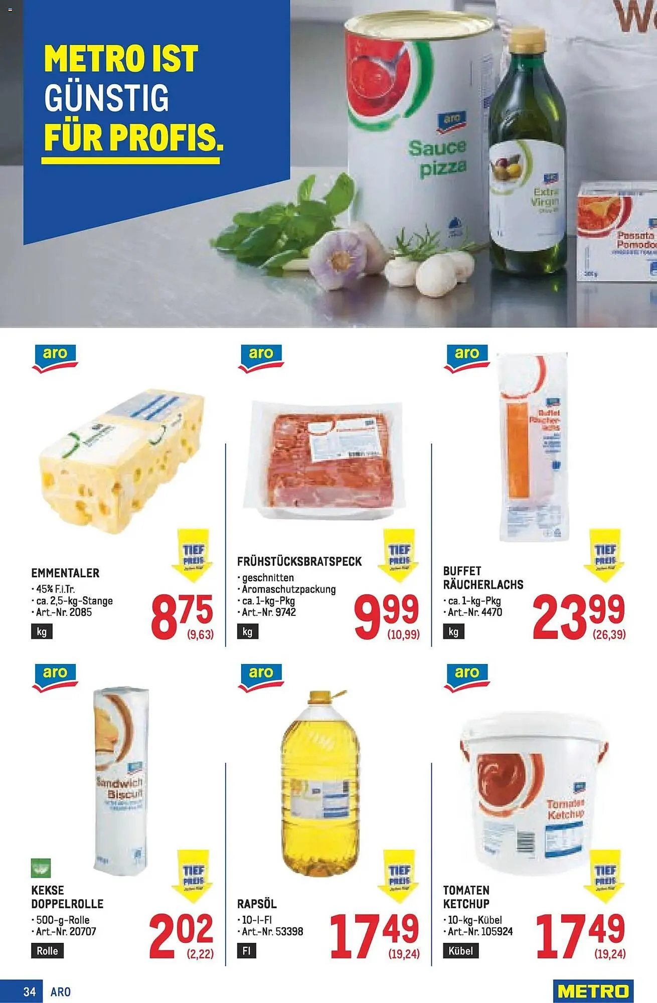 Metro Flugblatt von 27. November bis 10. Dezember 2025 - Flugblätt seite  34