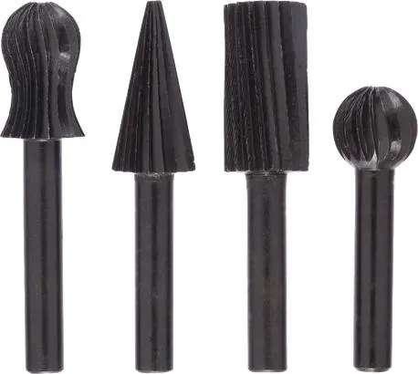 4-teiliges Freihandfräser-Set