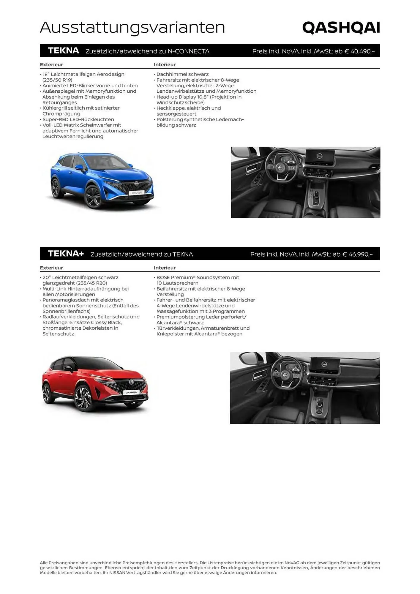 Nissan Flugblatt von 1. August bis 21. Jänner 2026 - Flugblätt seite  4
