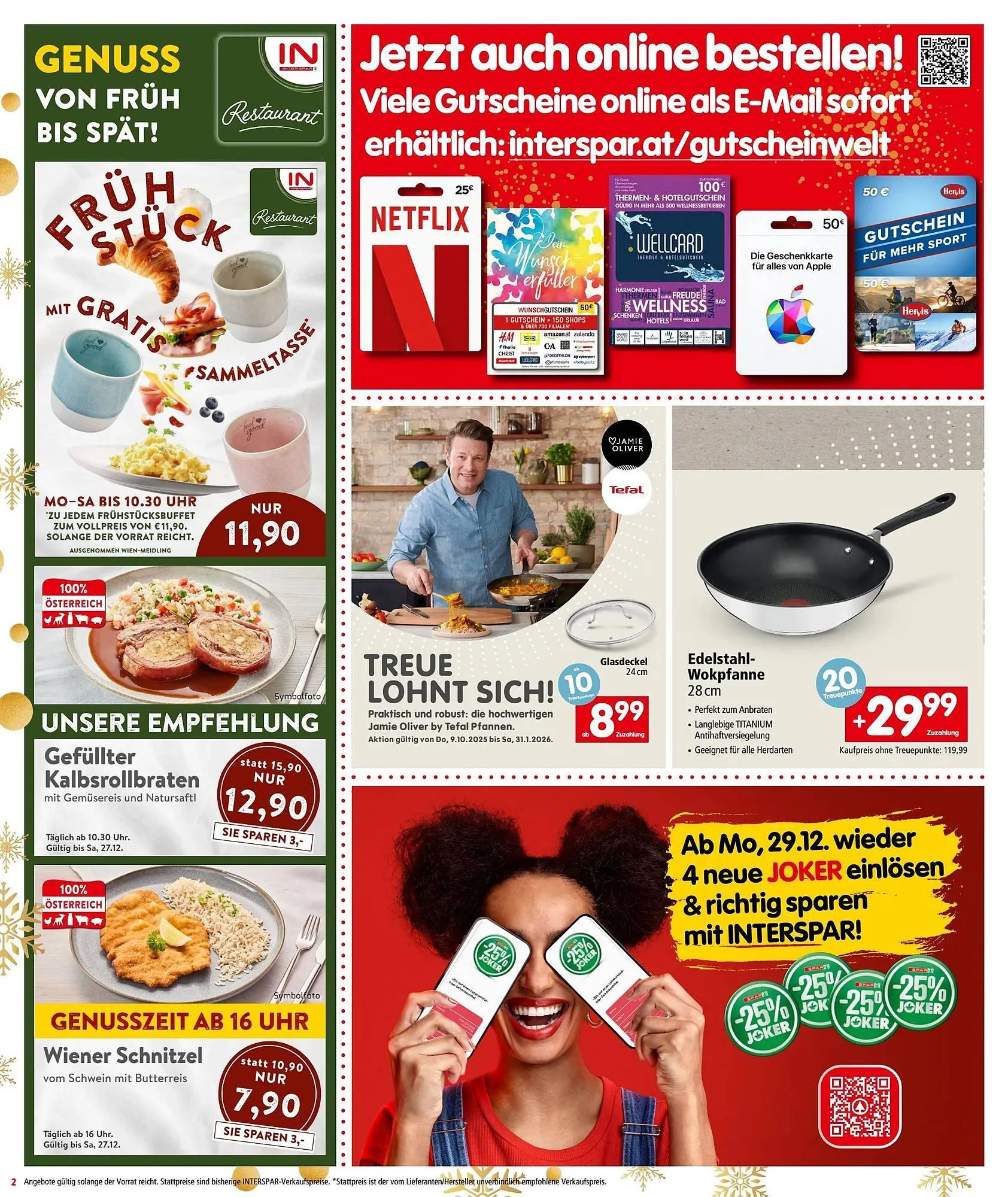 Interspar Flugblatt von 23. Dezember bis 31. Dezember 2025 - Flugblätt seite 2