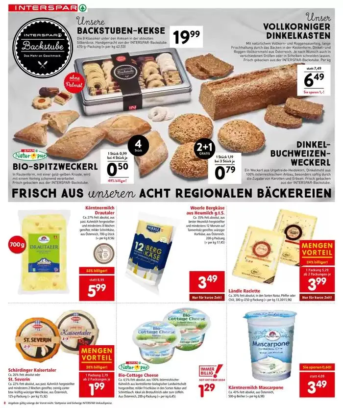 Interspar flugblatt von 29. November bis 13. Dezember 2024 - Flugblätt seite 8