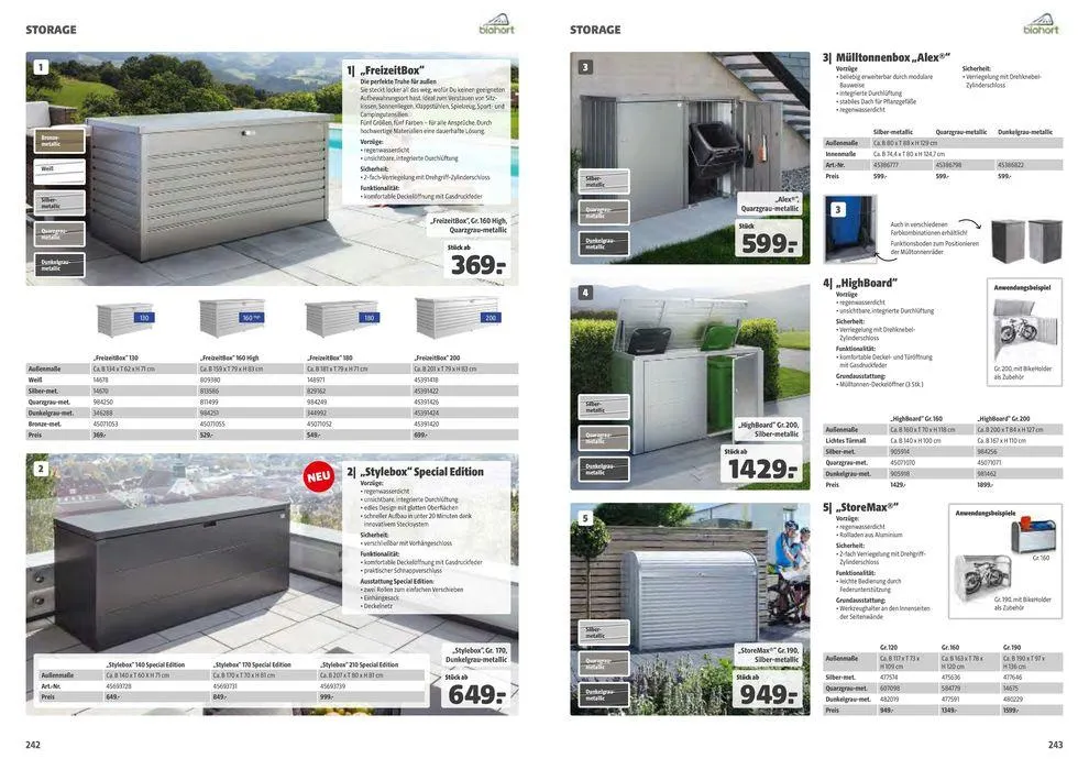 Hagebau flugblatt von 1. März bis 31. Dezember 2024 - Flugblätt seite  122