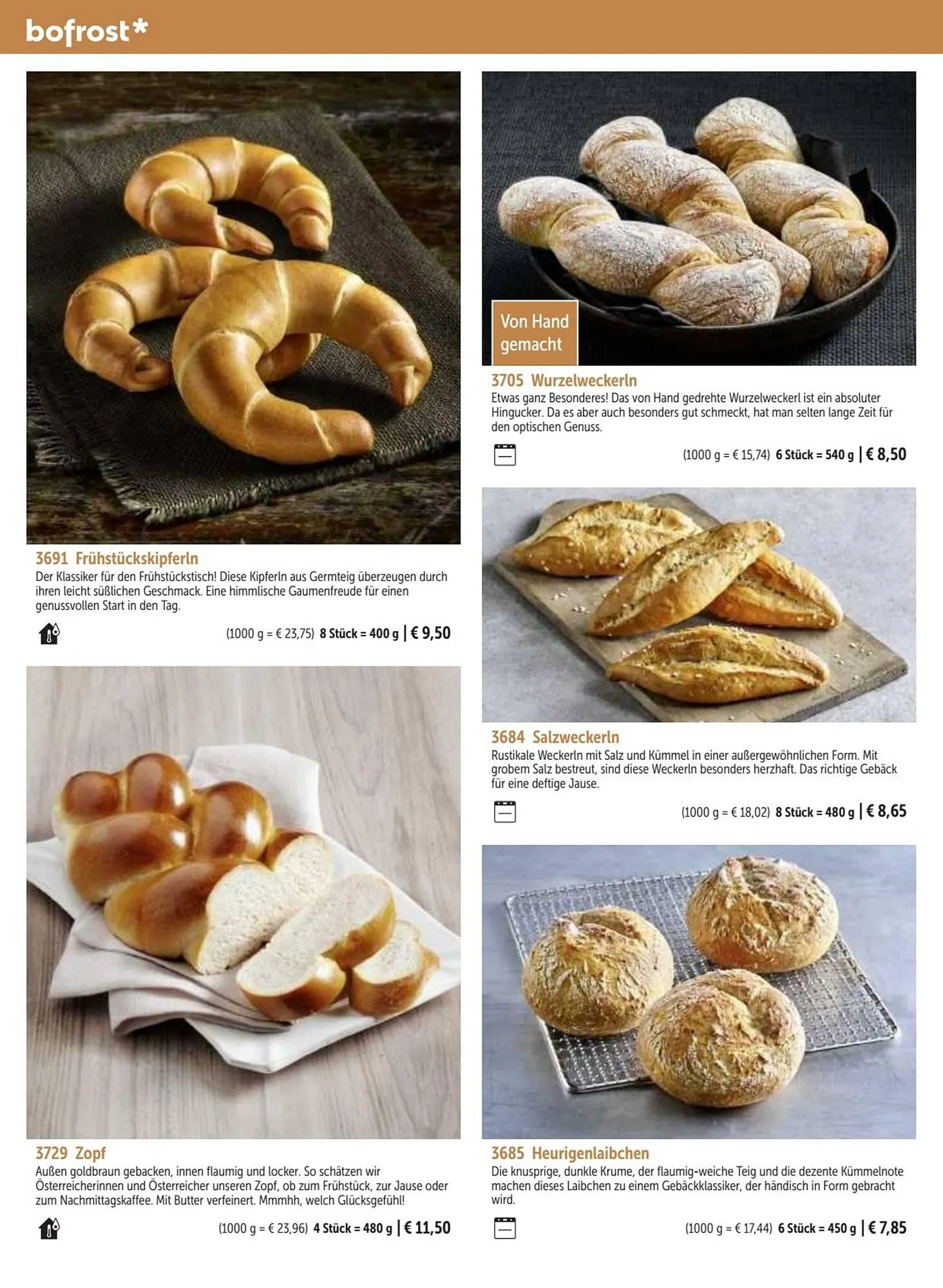 Bofrost Flugblatt von 1. März bis 31. August 2023 - Flugblätt seite  128