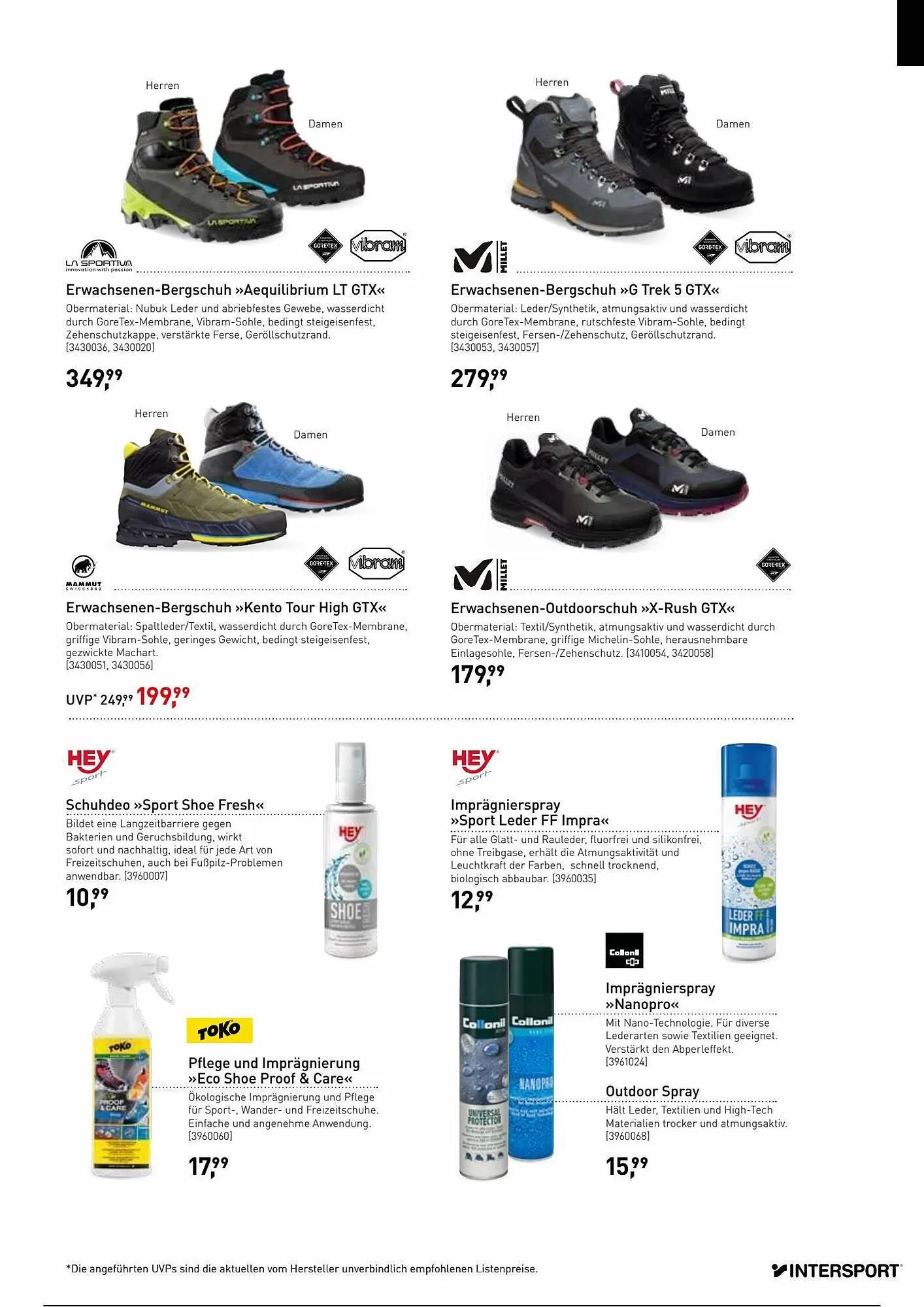 Intersport Flugblatt von 17. Juli bis 31. Dezember 2023 - Flugblätt seite 7
