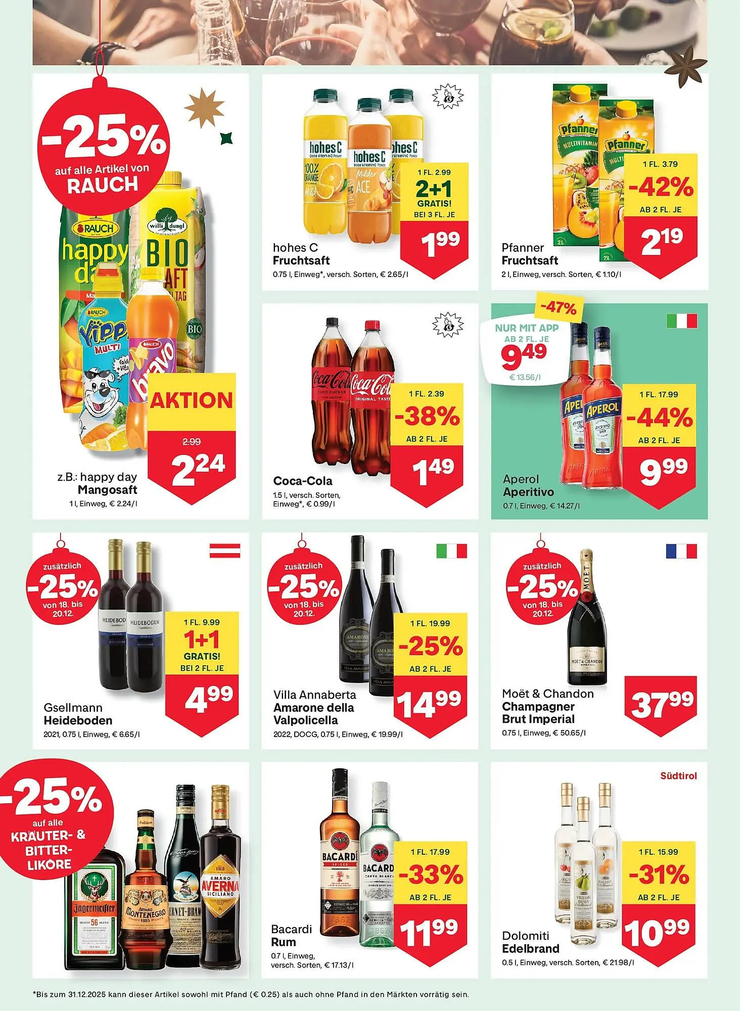 MPreis Flugblatt von 18. Dezember bis 24. Dezember 2025 - Flugblätt seite 14