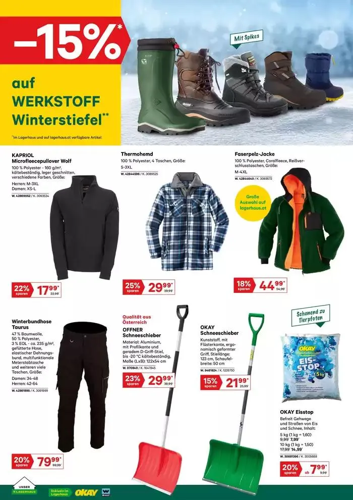 Salzburger Lagerhaus Katalog von 8. Jänner bis 15. Jänner 2025 - Flugblätt seite 2