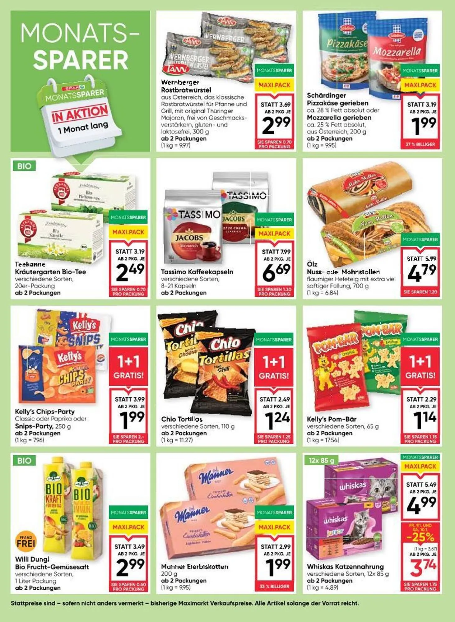 Maximarkt Flugblatt von 8. Jänner bis 14. Jänner 2026 - Flugblätt seite  6