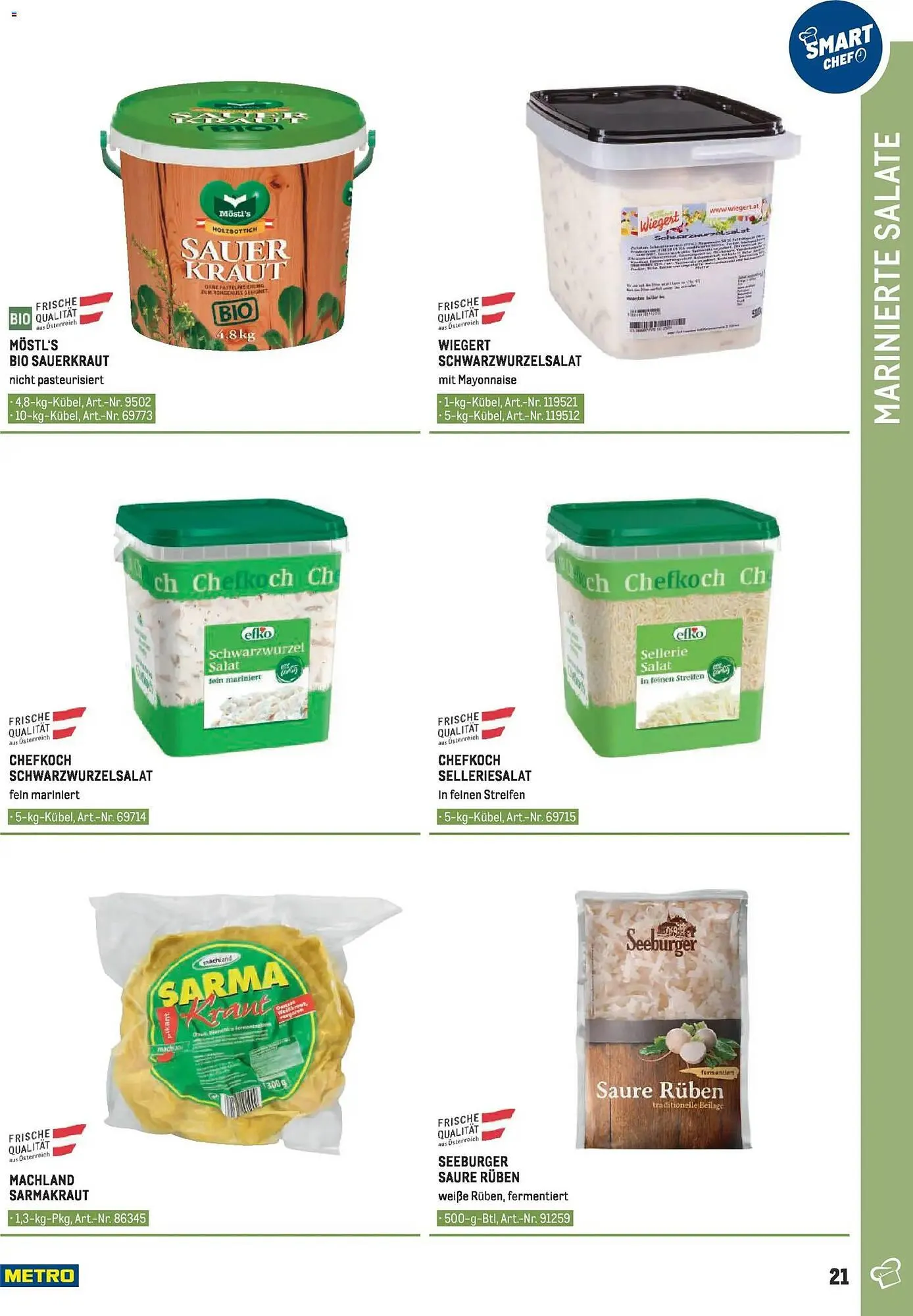 Metro Flugblatt von 26. März bis 30. April 2026 - Flugblätt seite  21