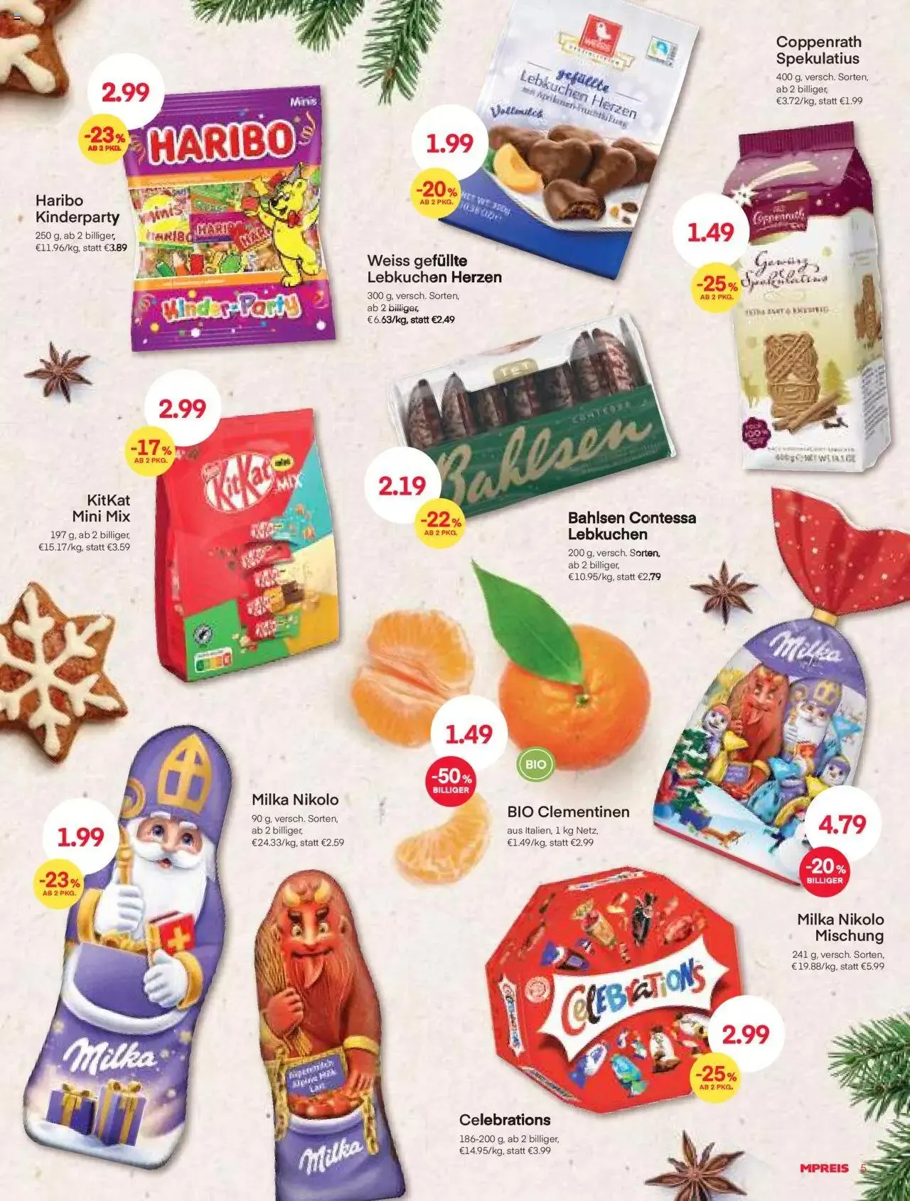 MPREIS Flugblatt von 27. November bis 3. Dezember 2023 - Flugblätt seite  5
