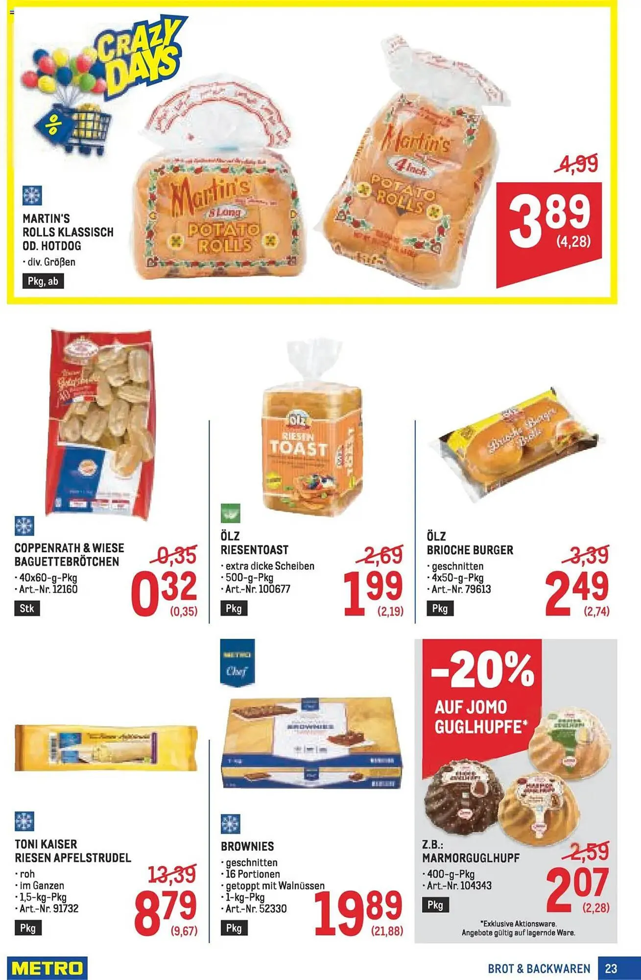 Metro Flugblatt von 16. Oktober bis 29. Oktober 2025 - Flugblätt seite 23