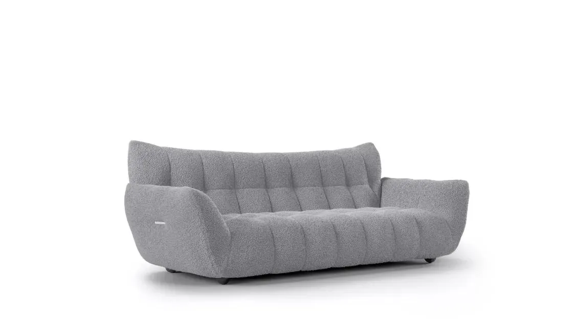 Großes 3-Sitzer Sofa - Armteile niedrig