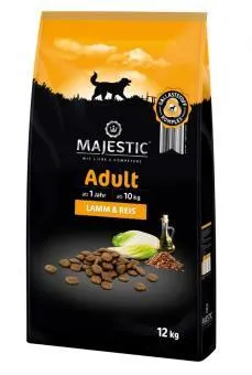 MAJESTIC Hund Adult 12kg mit Lamm und Reis