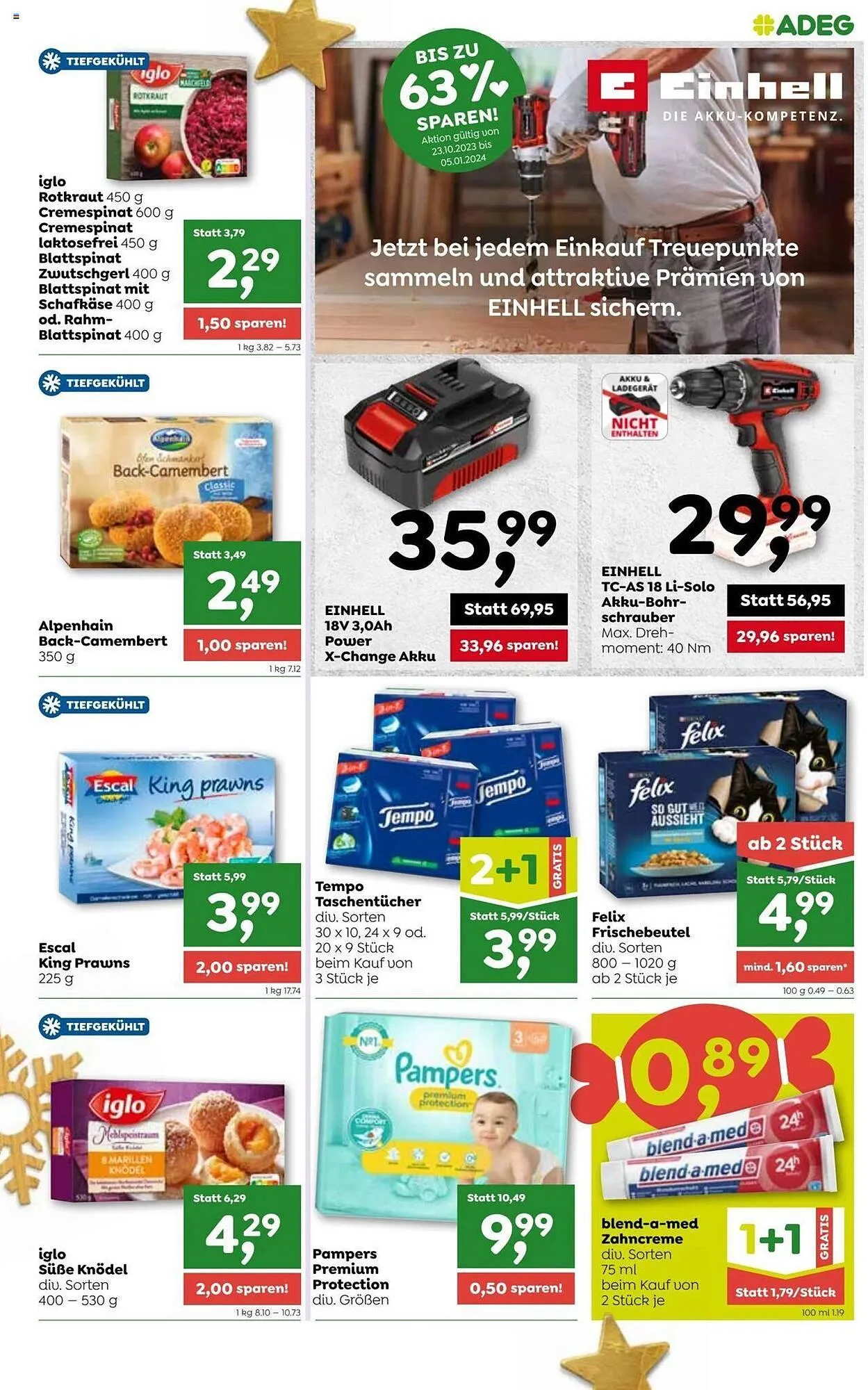 ADEG Flugblatt von 11. Dezember bis 16. Dezember 2023 - Flugblätt seite 11