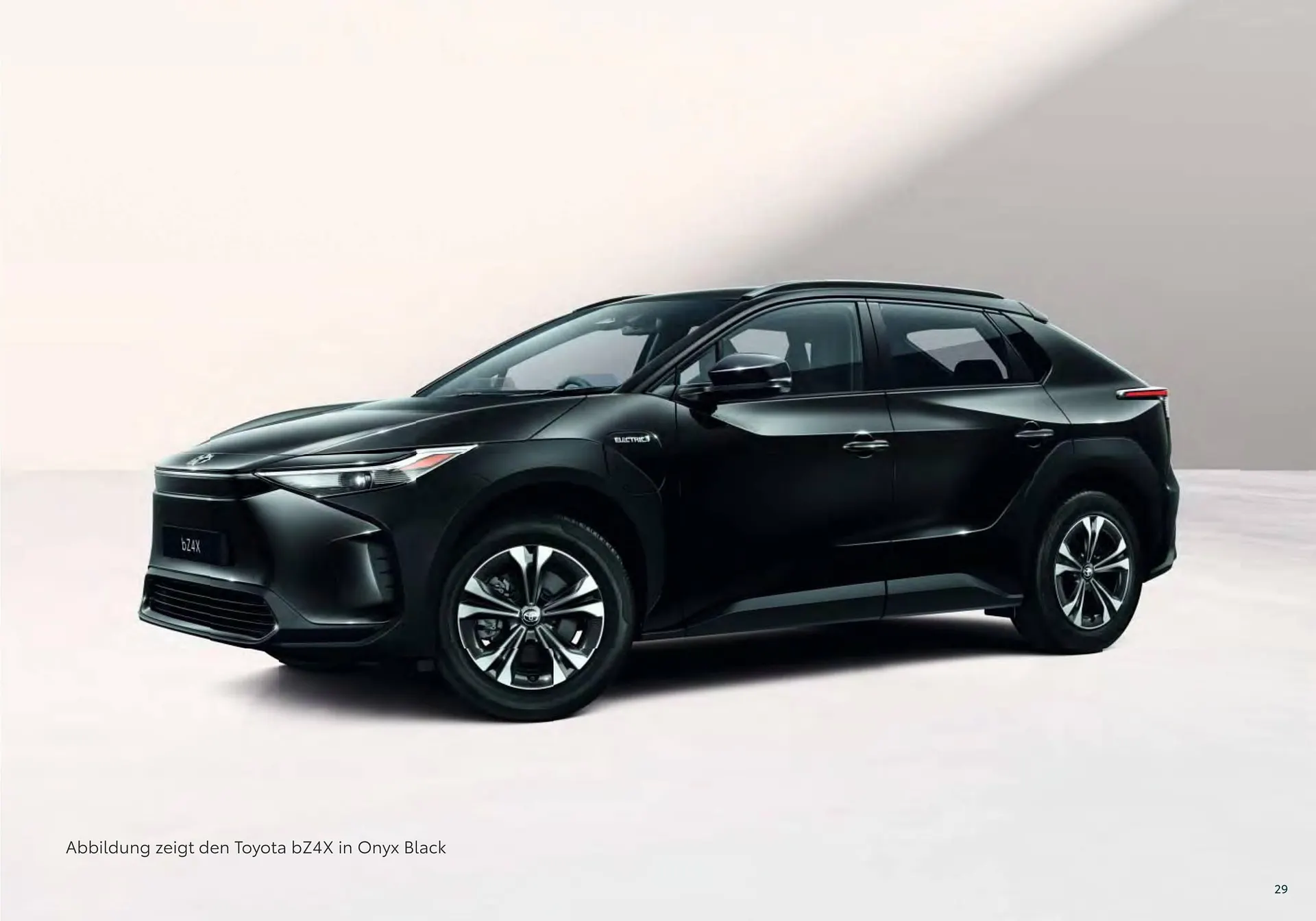 Toyota bZ4X Flugblatt von 11. Juli bis 9. Jänner 2025 - Flugblätt seite  29