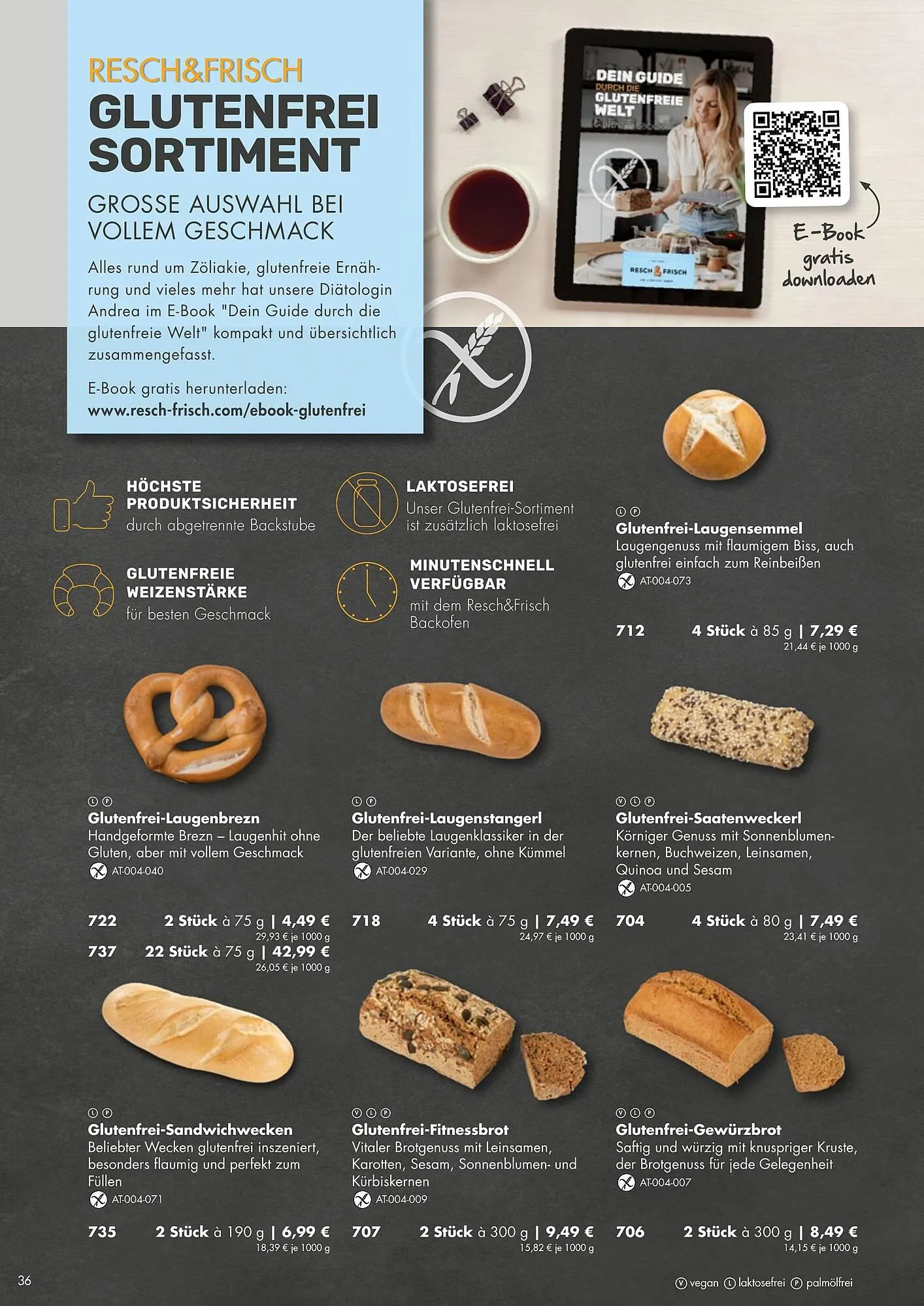 Resch & Frisch Flugblatt von 1. Jänner bis 31. Dezember 2024 - Flugblätt seite 36
