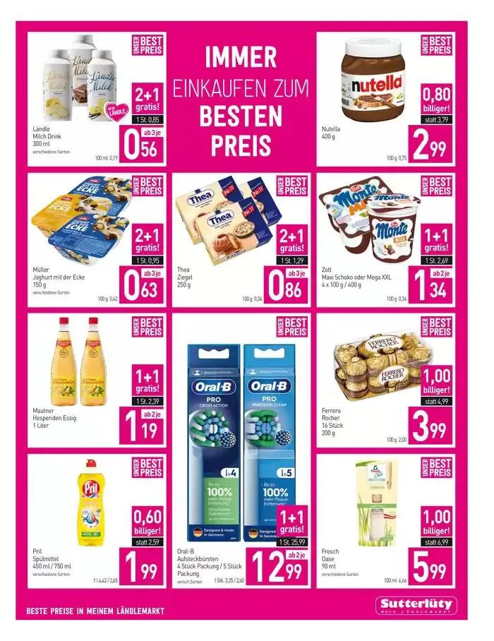 Sutterlüty flugblatt von 7. November bis 13. November 2024 - Flugblätt seite  5