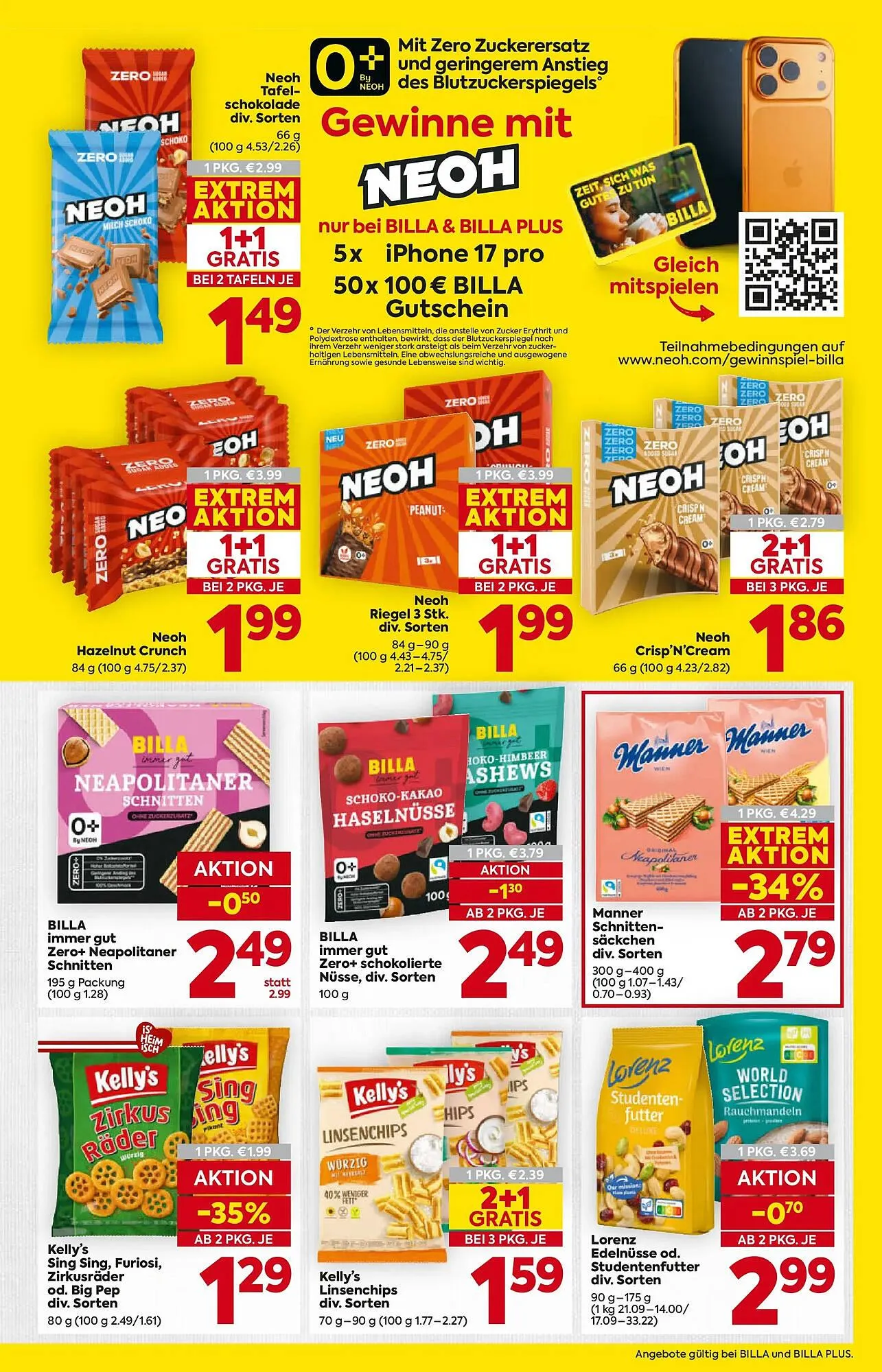 Billa Flugblatt von 2. Jänner bis 7. Jänner 2026 - Flugblätt seite 15