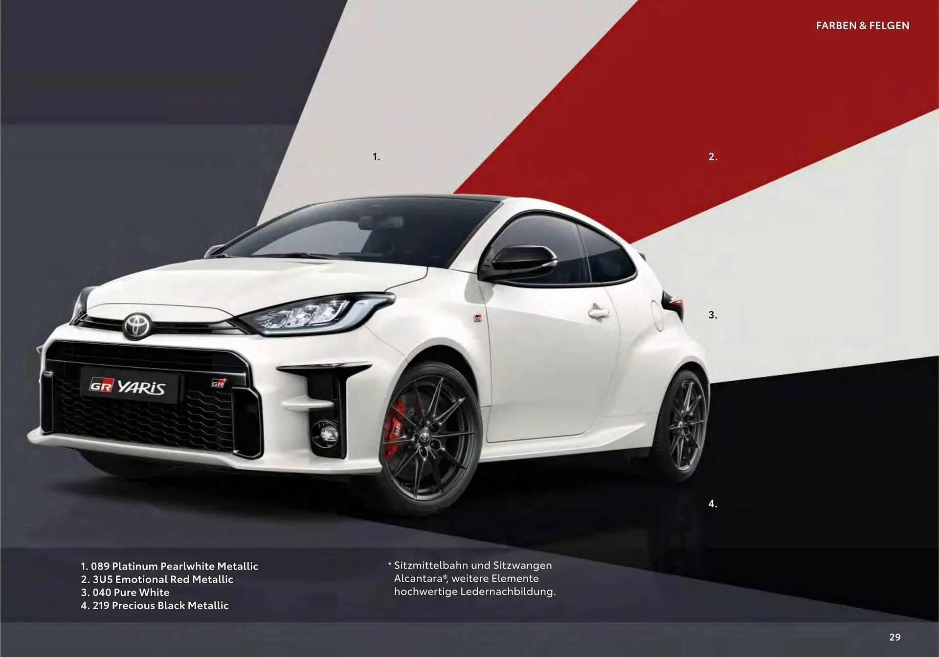 Toyota GR Yaris Flugblatt von 11. Juli bis 10. Jänner 2025 - Flugblätt seite 29
