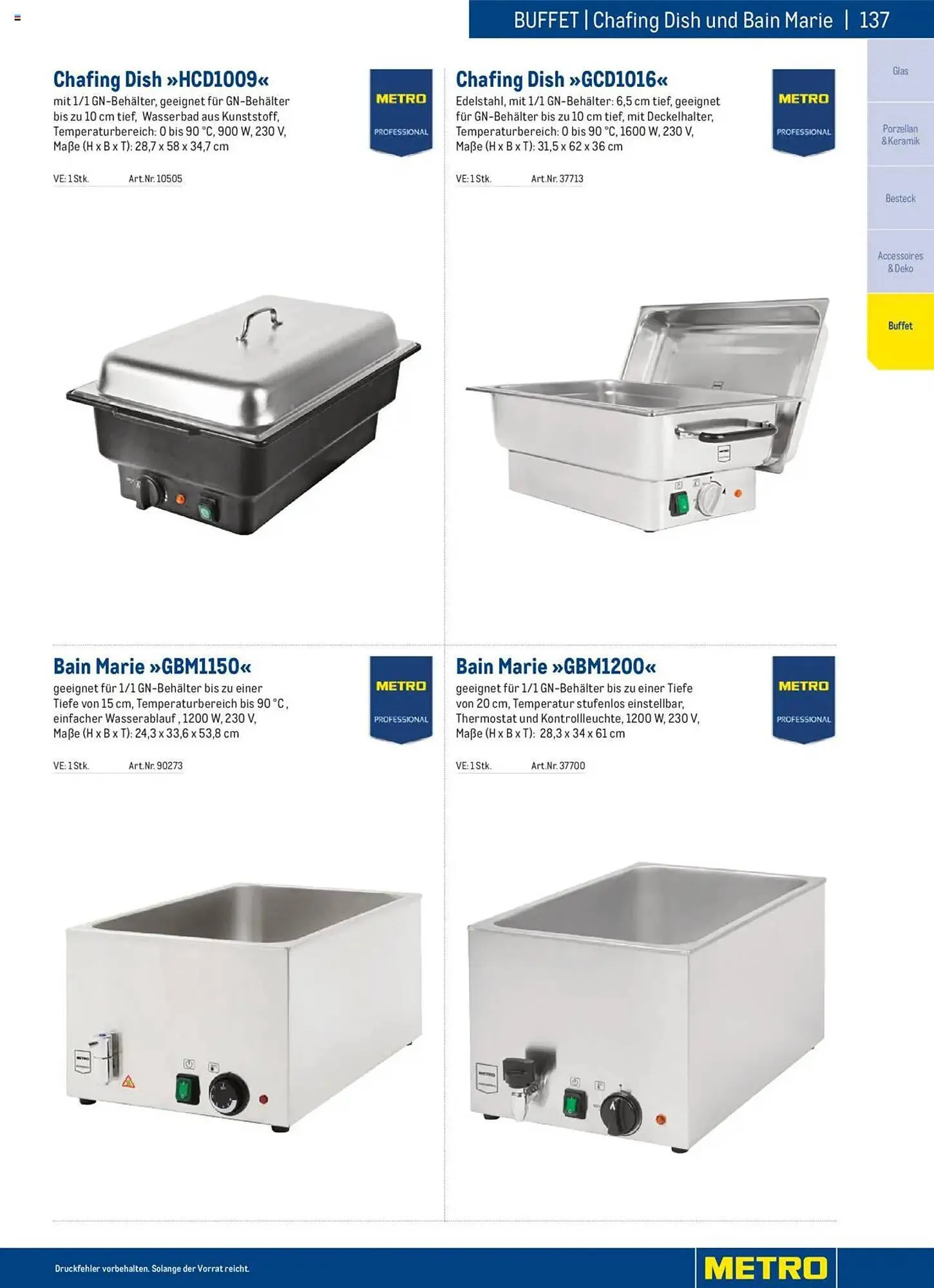 Metro Flugblatt von 2. Dezember bis 31. Dezember 2025 - Flugblätt seite  137