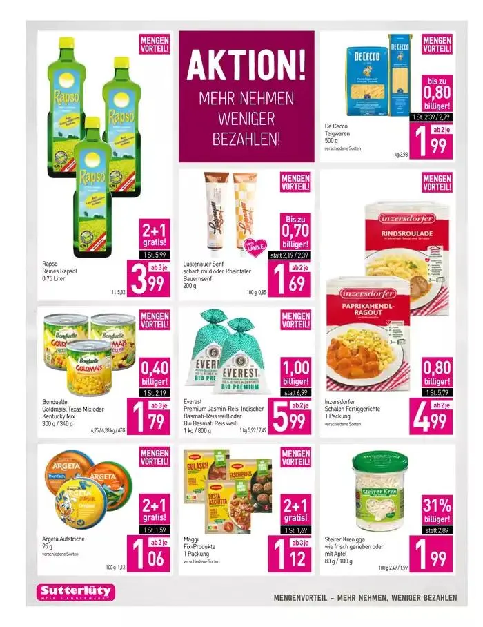 Sutterlüty flugblatt von 26. September bis 2. Oktober 2024 - Flugblätt seite 16