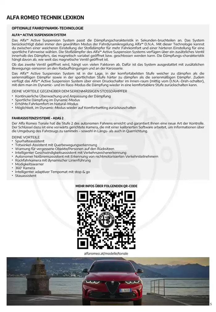 Alfa Romeo Tonale von 20. Februar bis 20. Februar 2026 - Flugblätt seite 5