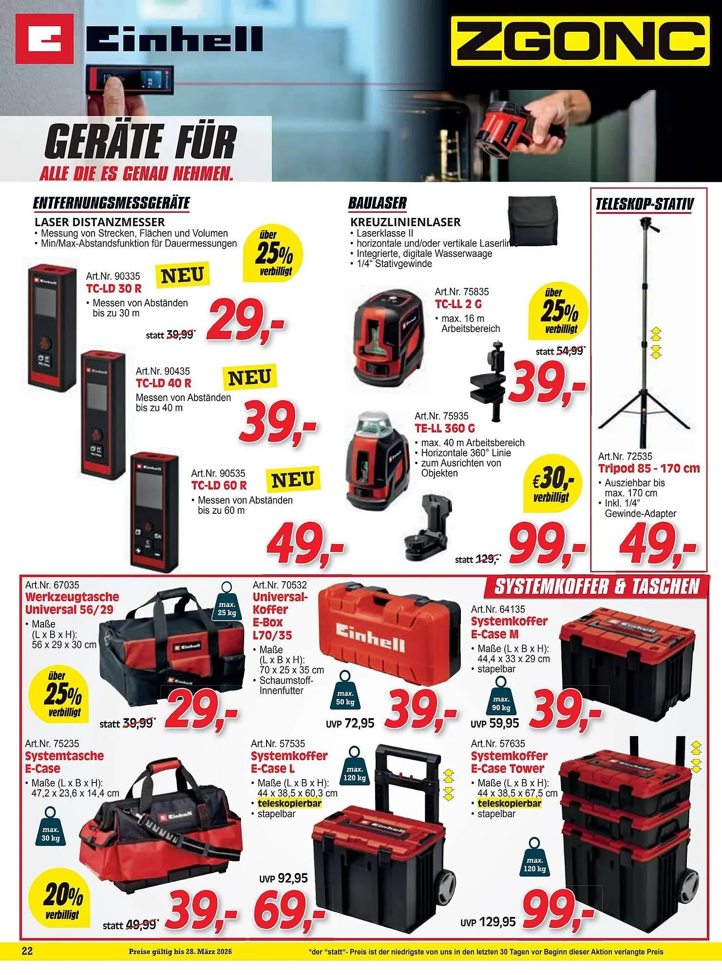 Zgonc Flugblatt von 1. März bis 28. März 2026 - Flugblätt seite  22