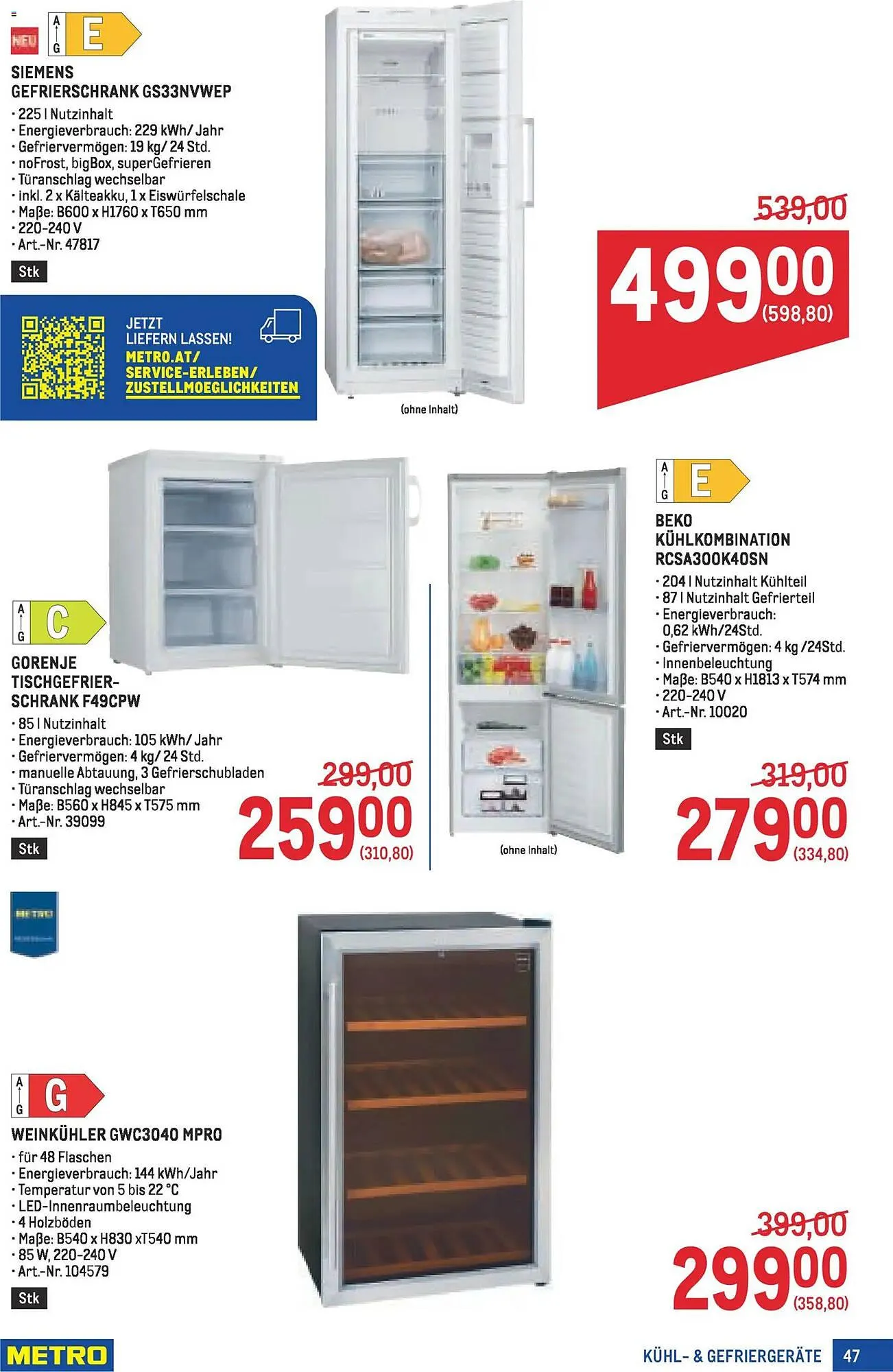 Metro Flugblatt von 22. Jänner bis 4. Februar 2026 - Flugblätt seite  47