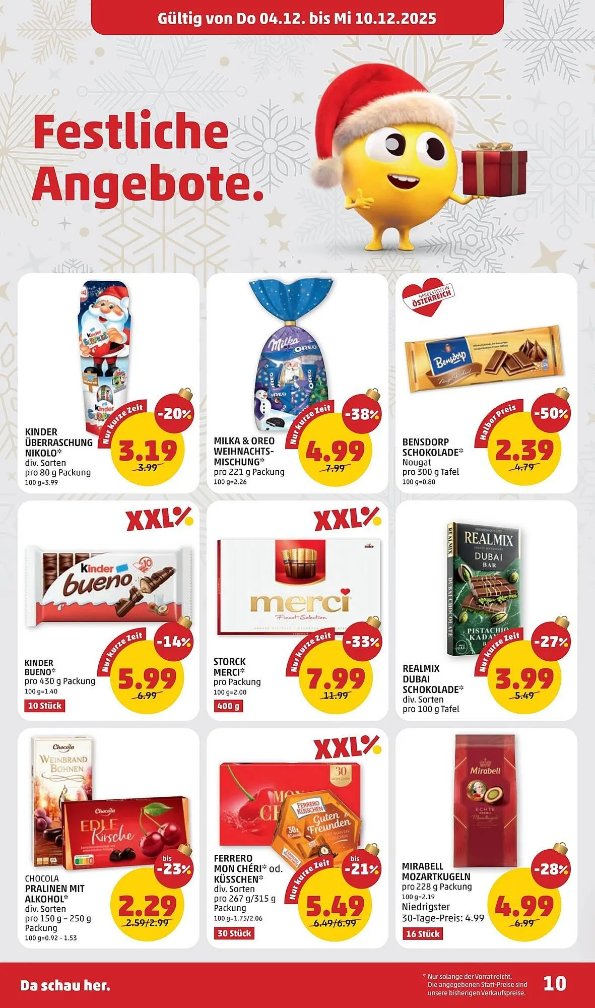 PENNY Flugblatt von 4. Dezember bis 10. Dezember 2025 - Flugblätt seite  10